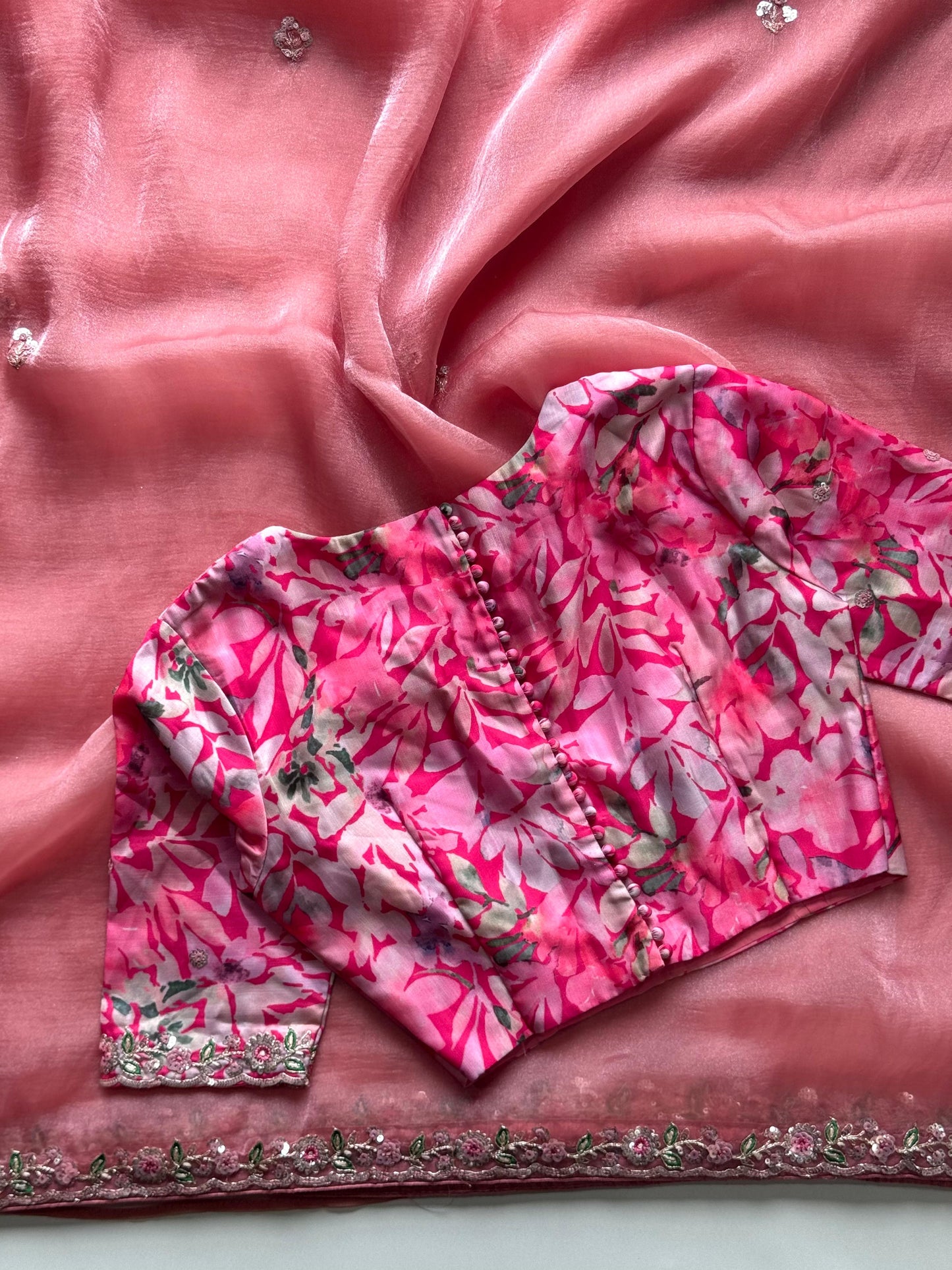 Pink Serenade Saree