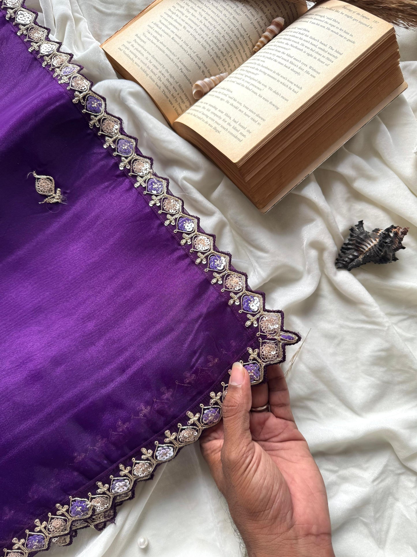 Violate Whisper Saree