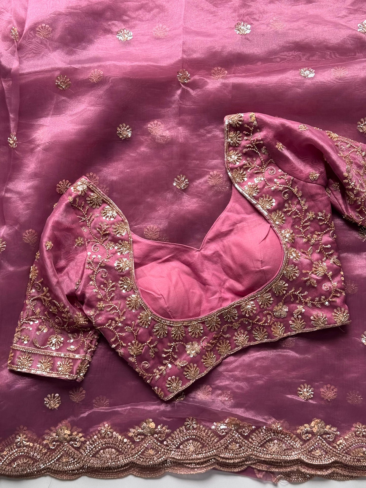 Mehfil Mauve Luxe Saree