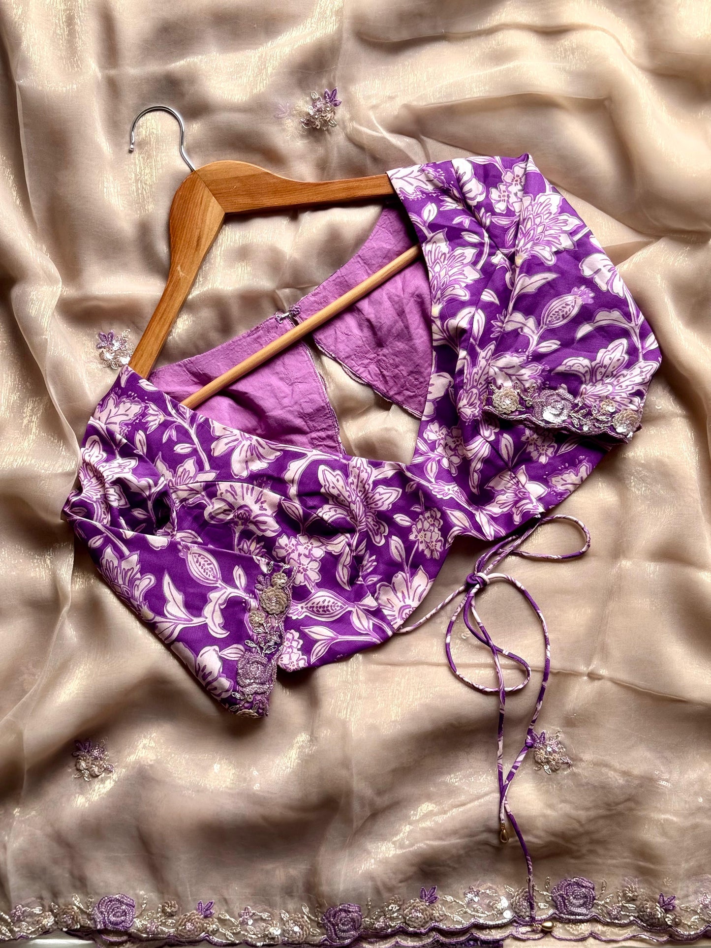 Orchid Glow Saree