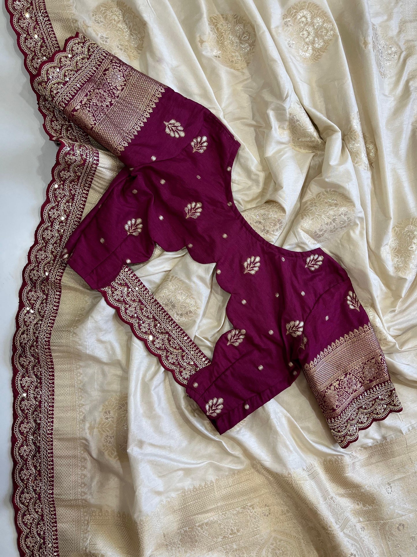 Gold Harmony Saree