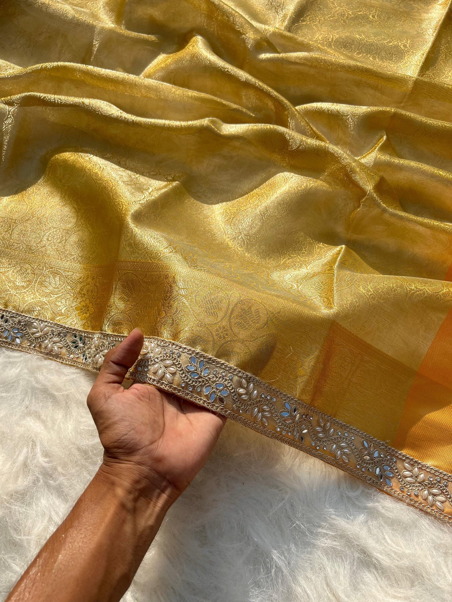 Mirra Gold Saree