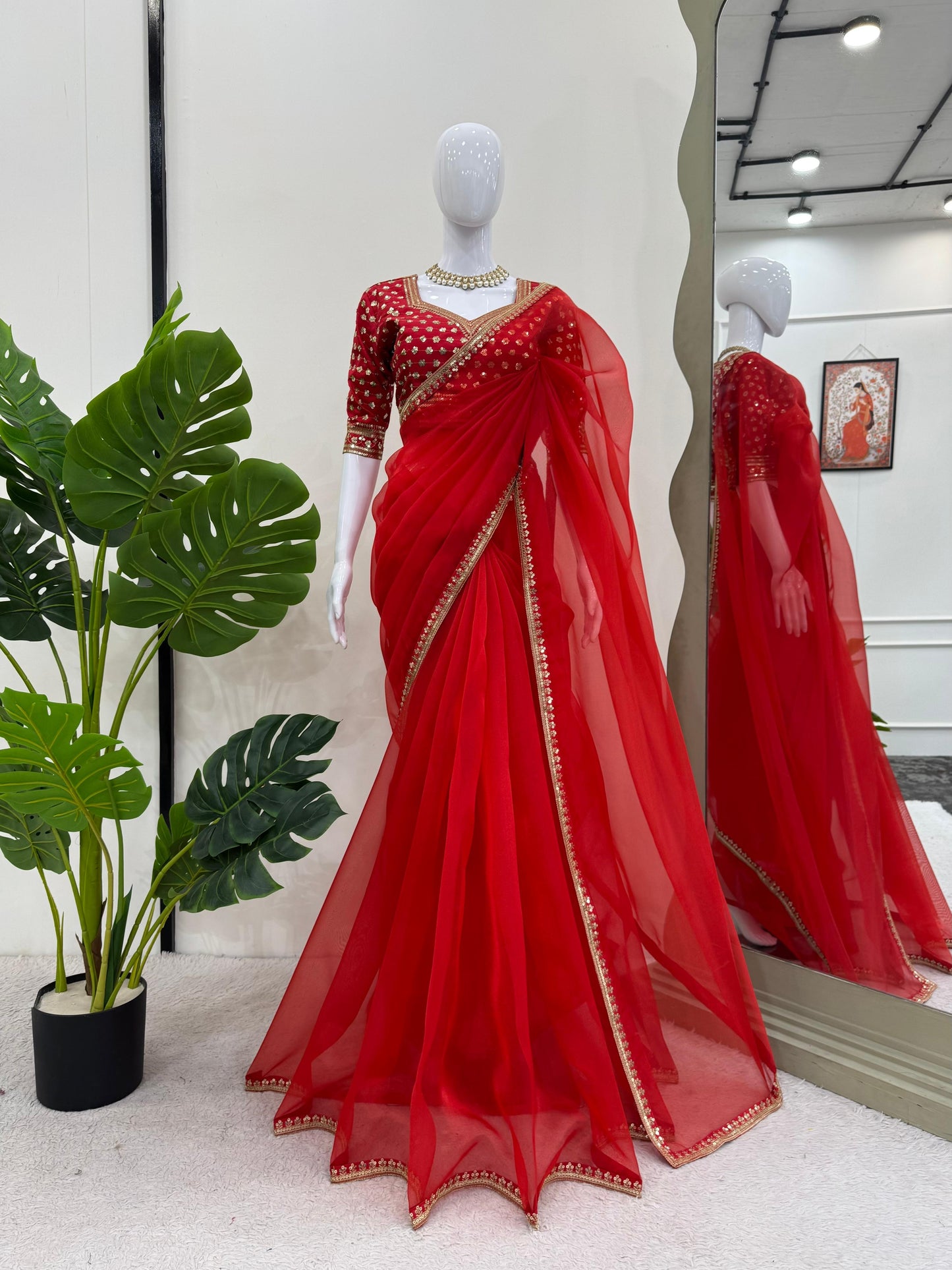 Khushi Sequin Saree