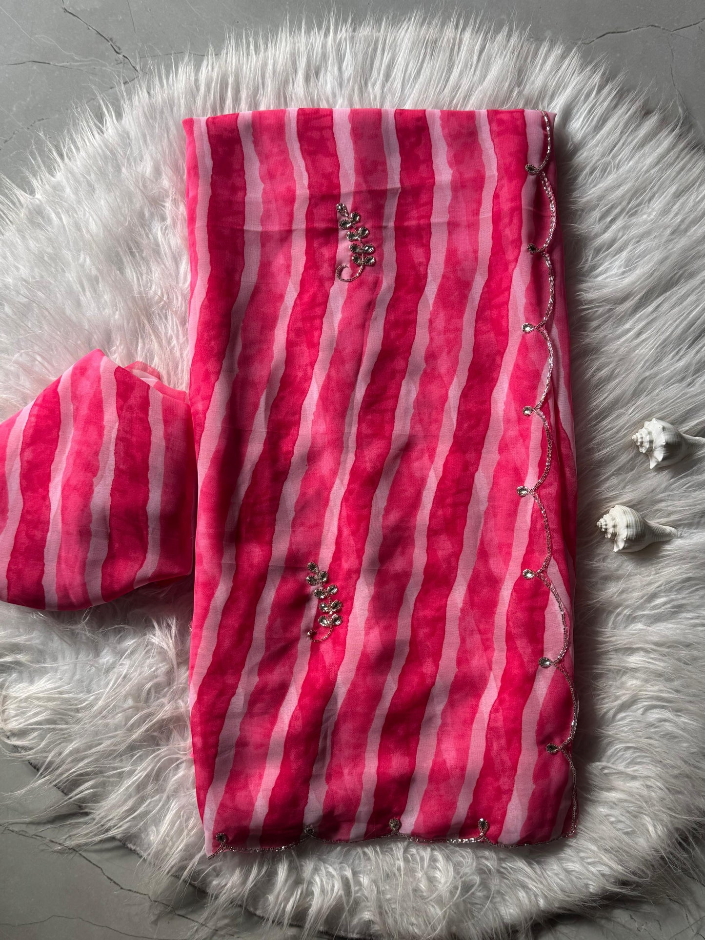 Candy Waves Saree