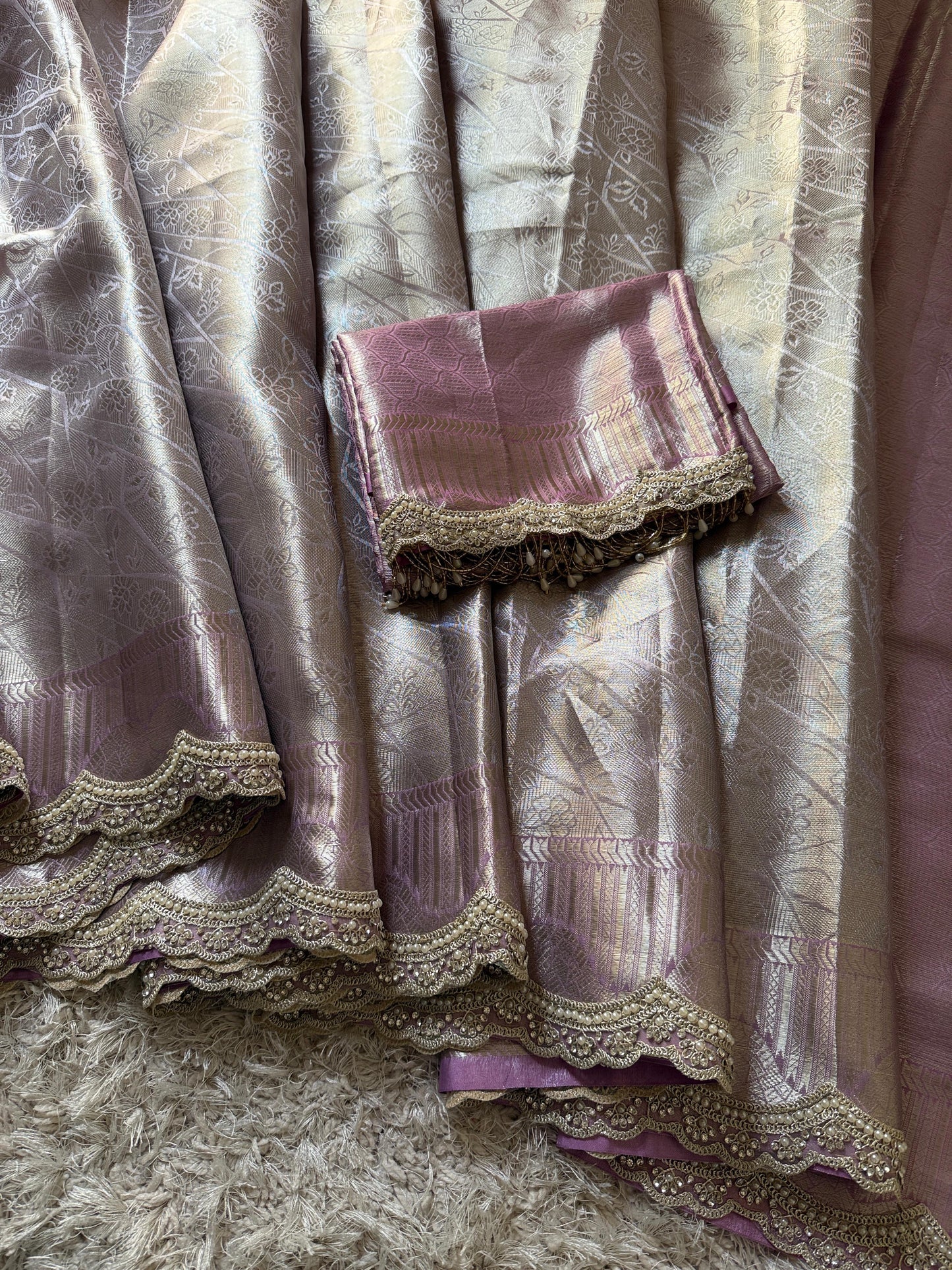 Moti Resham Banarasi Saree
