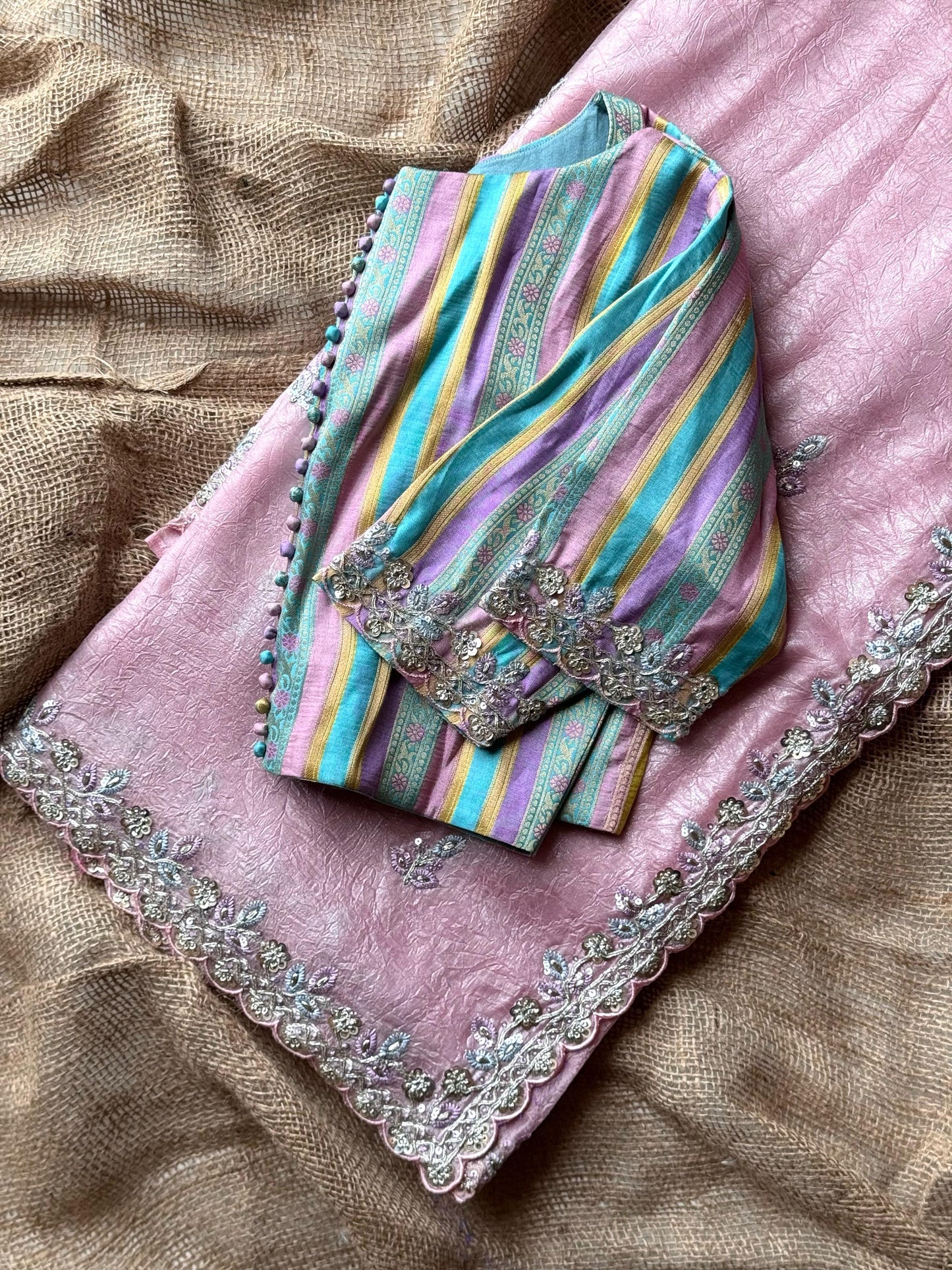 Rainbow Dreams Saree
