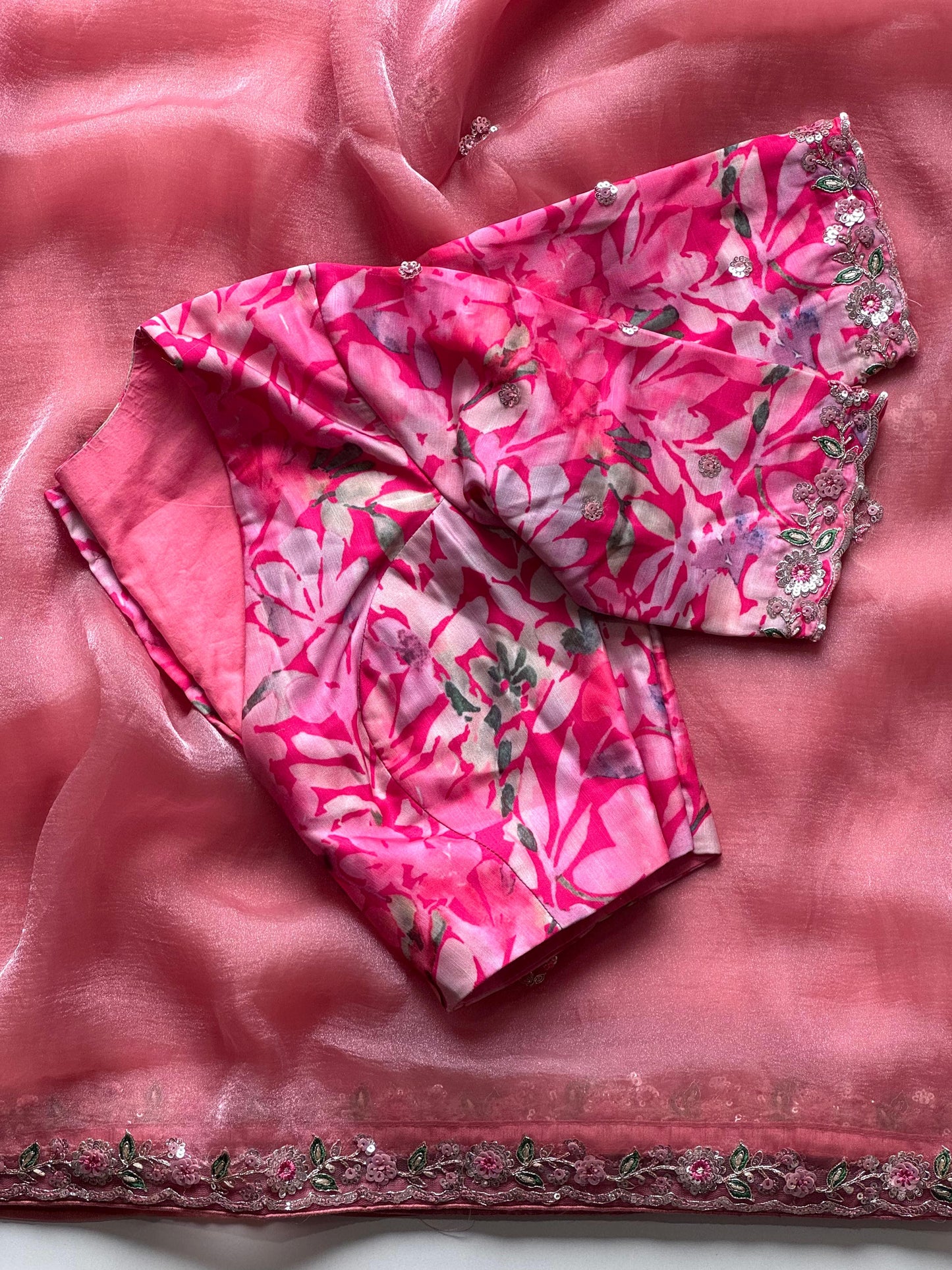 Pink Serenade Saree