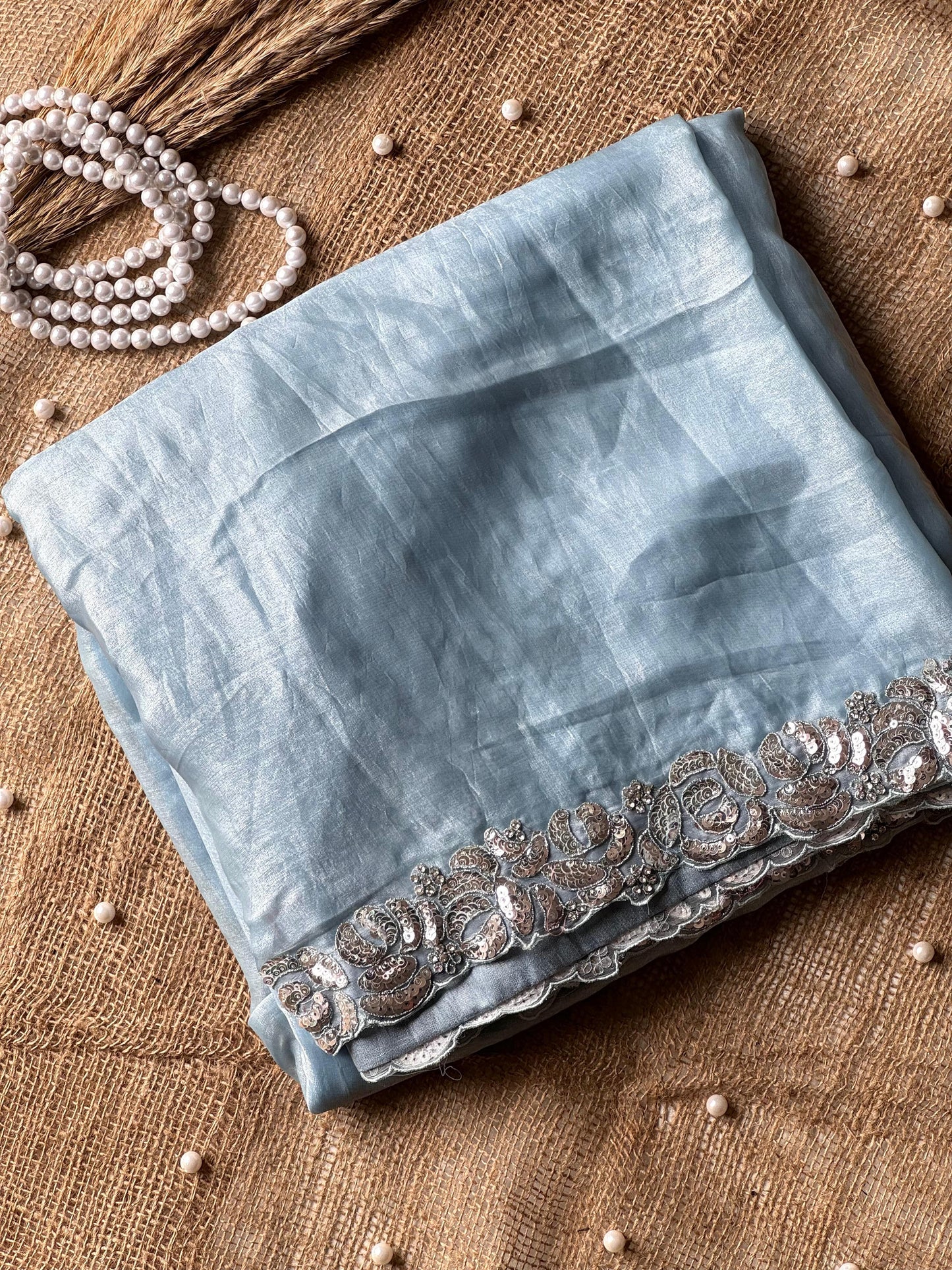 Blue Mirage Saree(Readytowear)