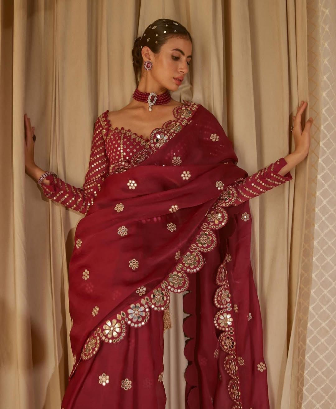 Mehira Blush Saree