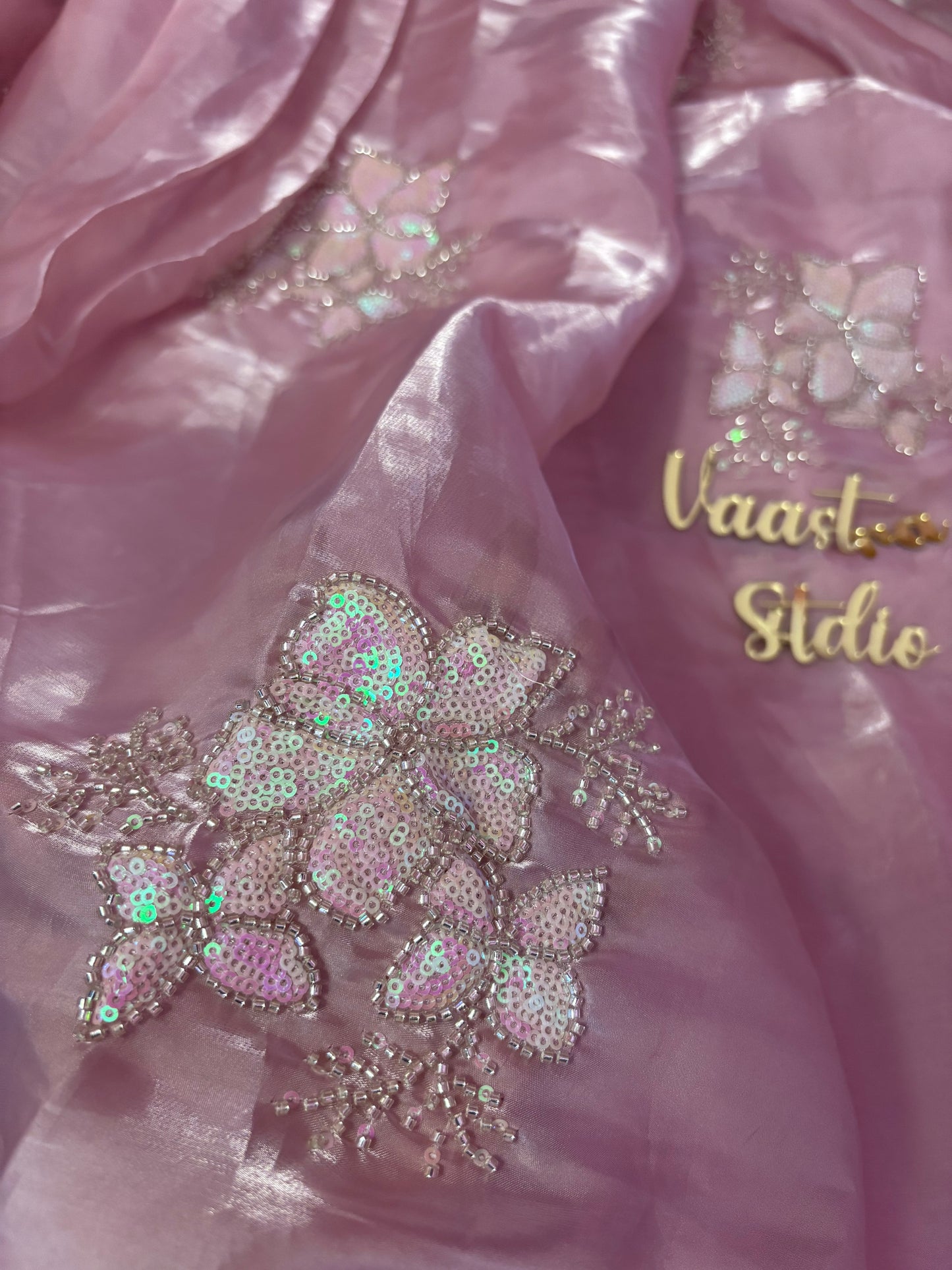 Leher Handwork Saree