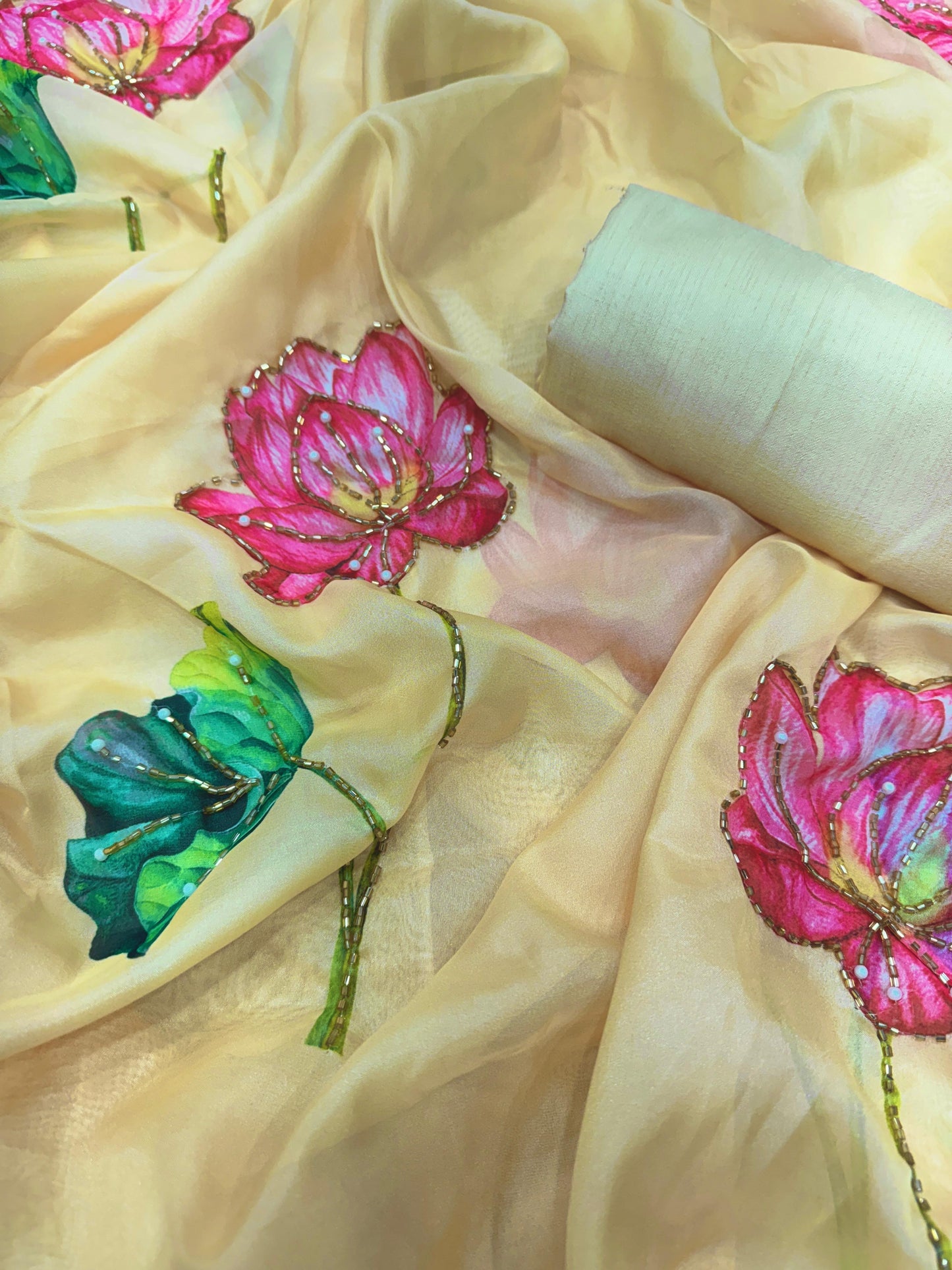 Meredith Saree (Yellow)