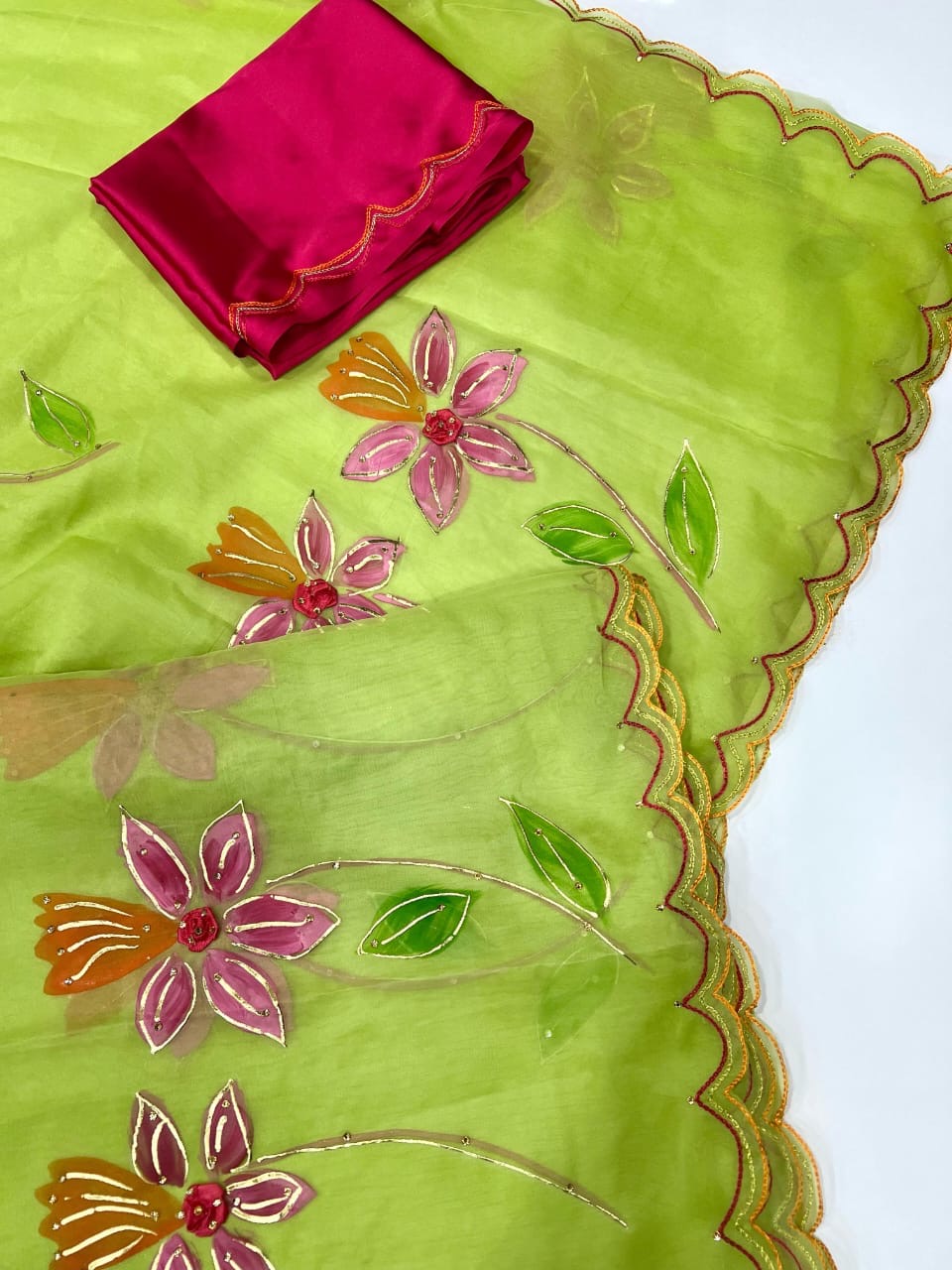 Greenery soft Saree