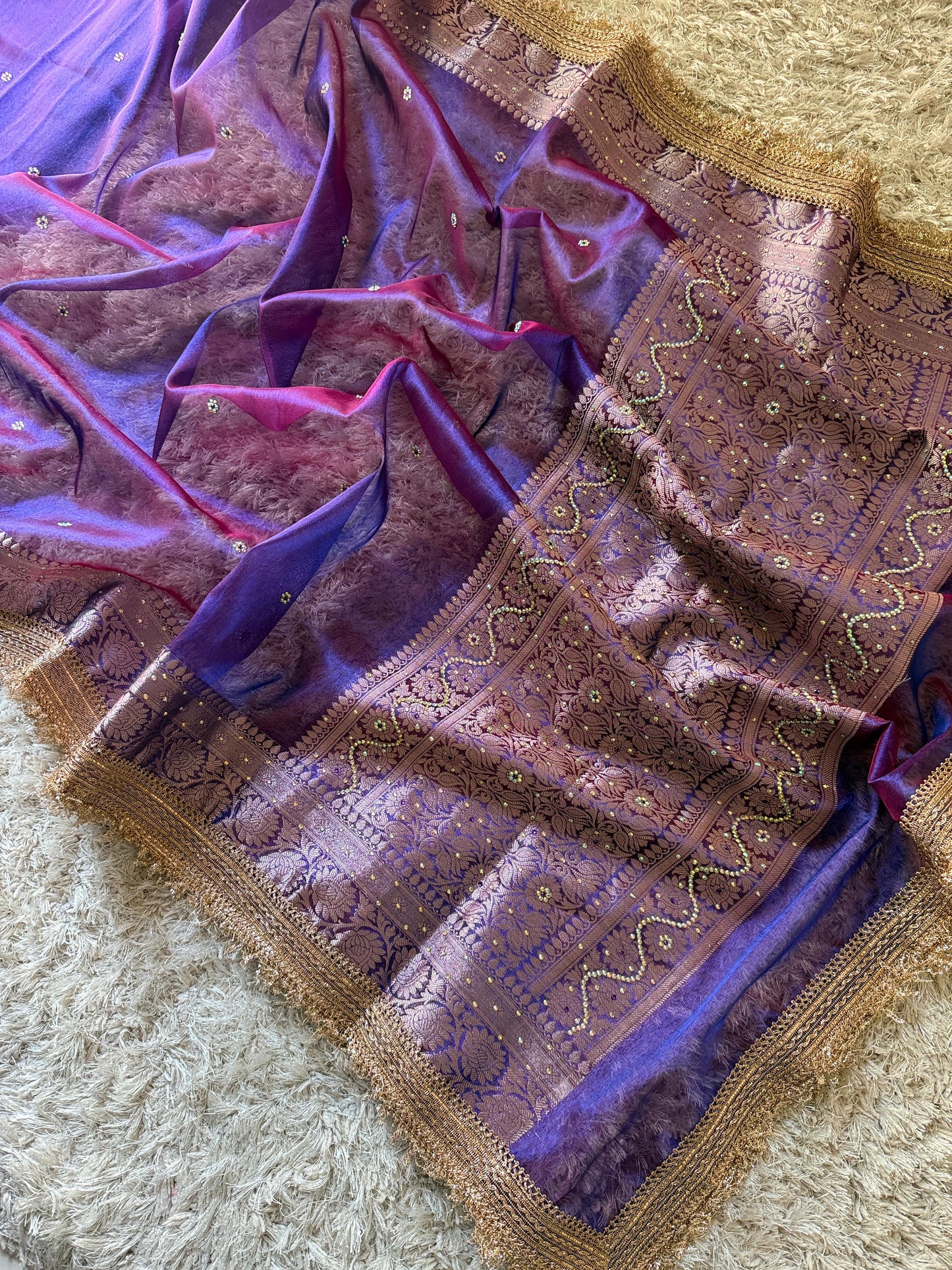 Sunehri Saaz(Purple)