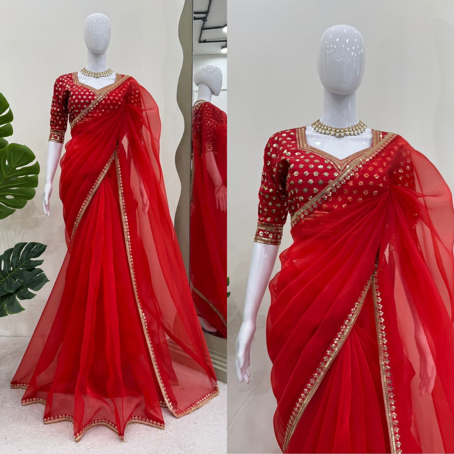 Khushi Sequin Saree