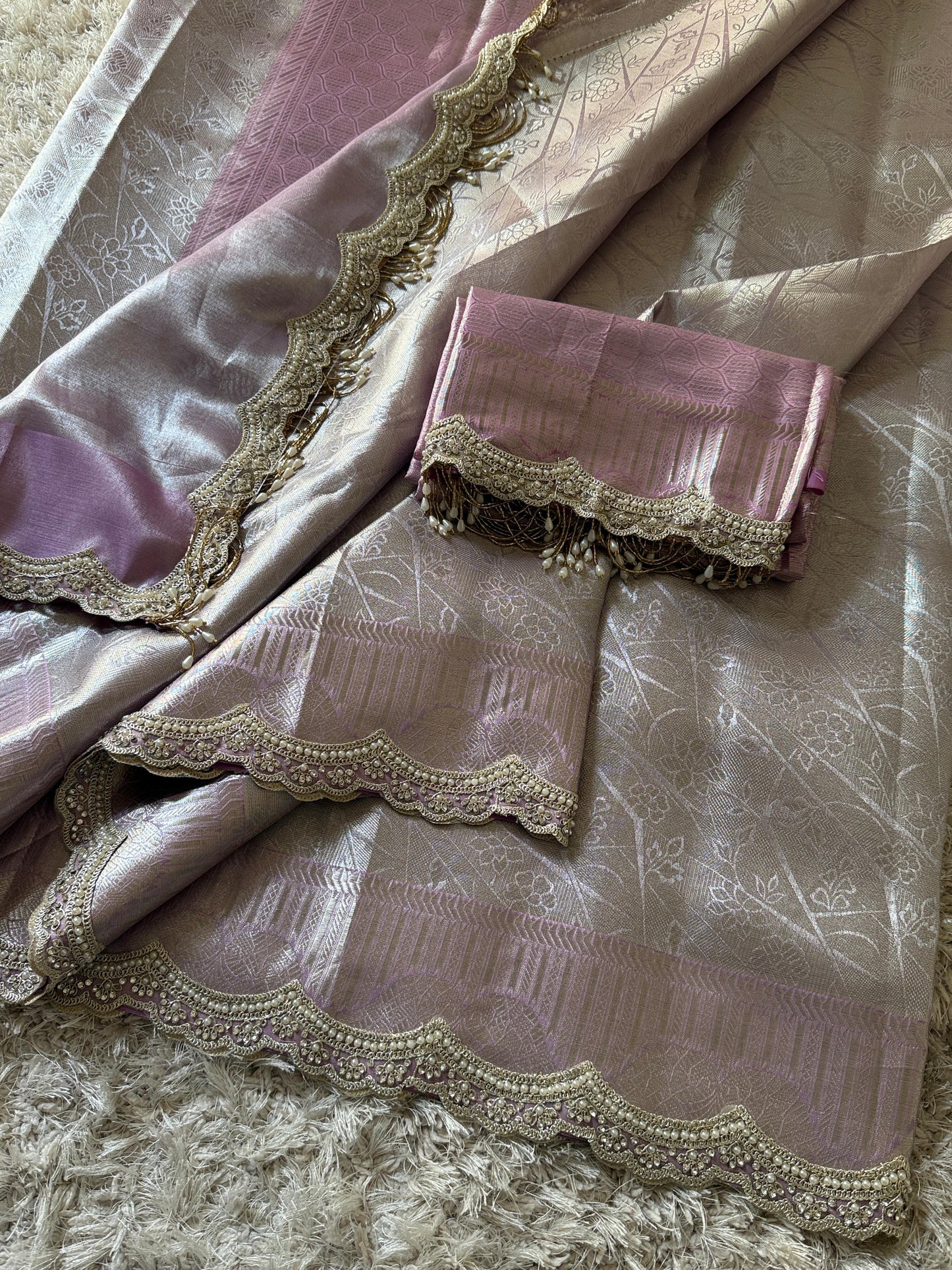 Moti Resham Banarasi Saree