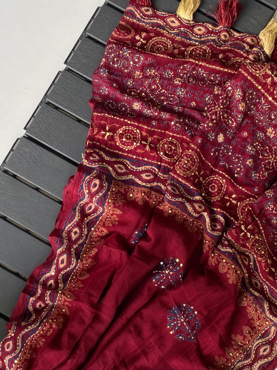 Royal Bandhej Saree