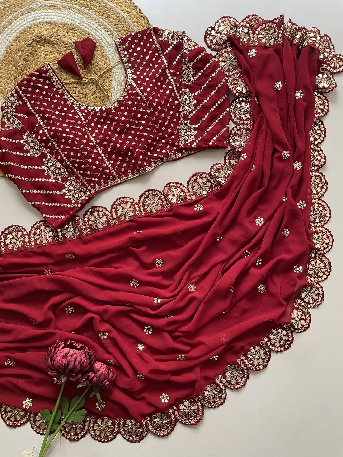 Mehira Blush Saree
