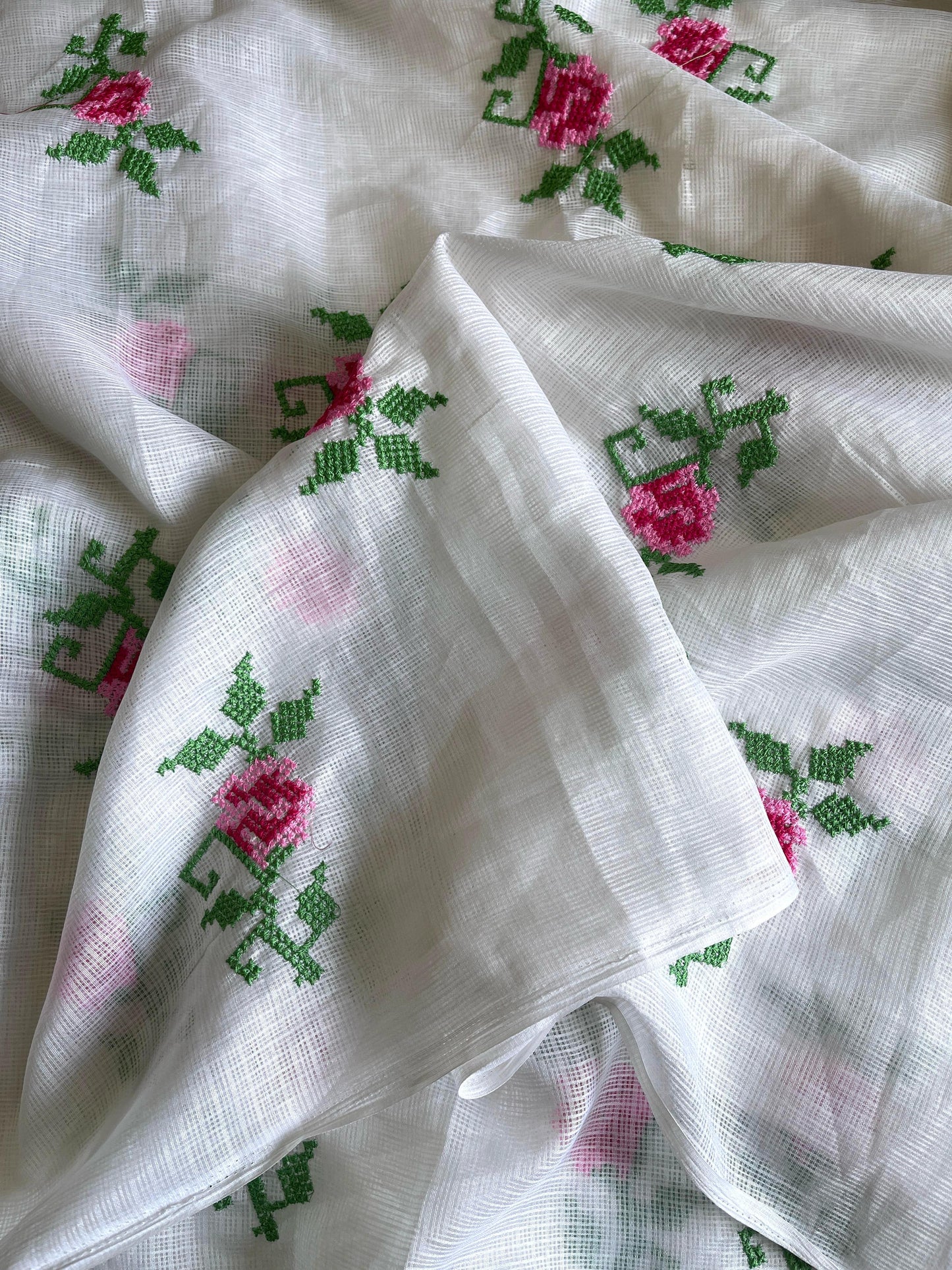 Bougainvillea Kota Saree
