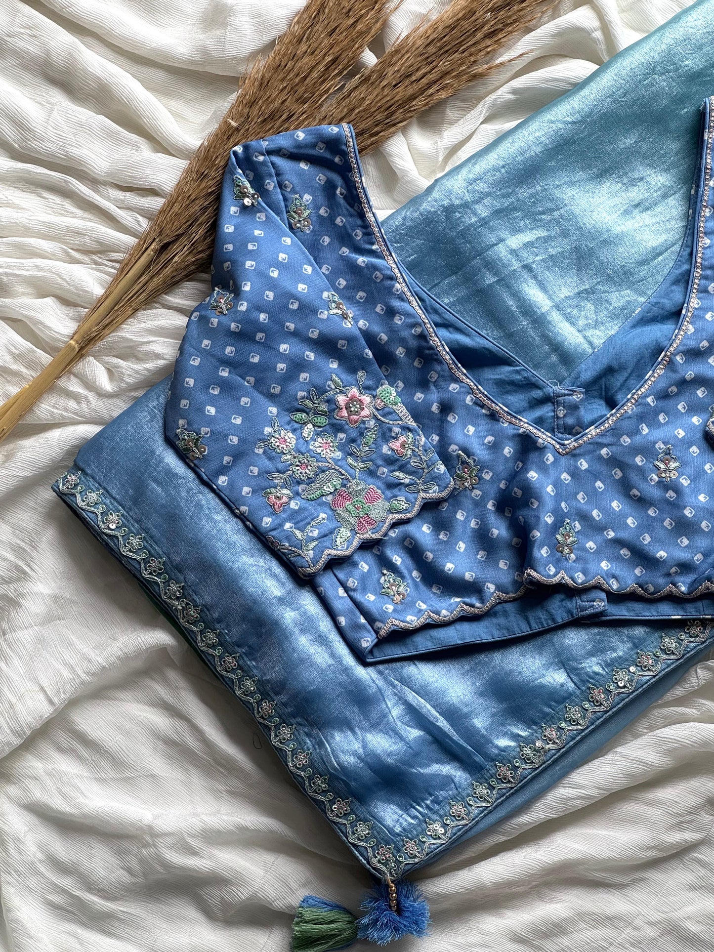 Bluebell Ombré Saree
