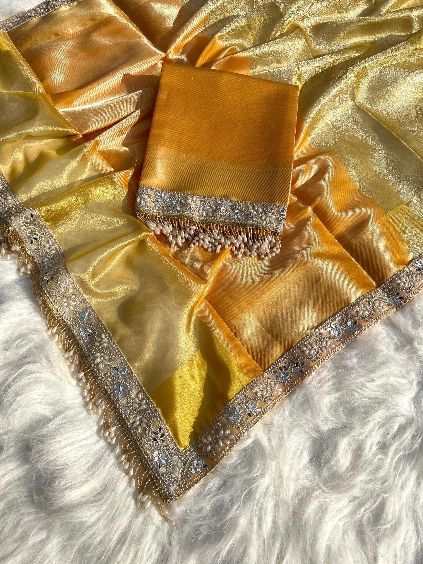 Mirra Gold Saree