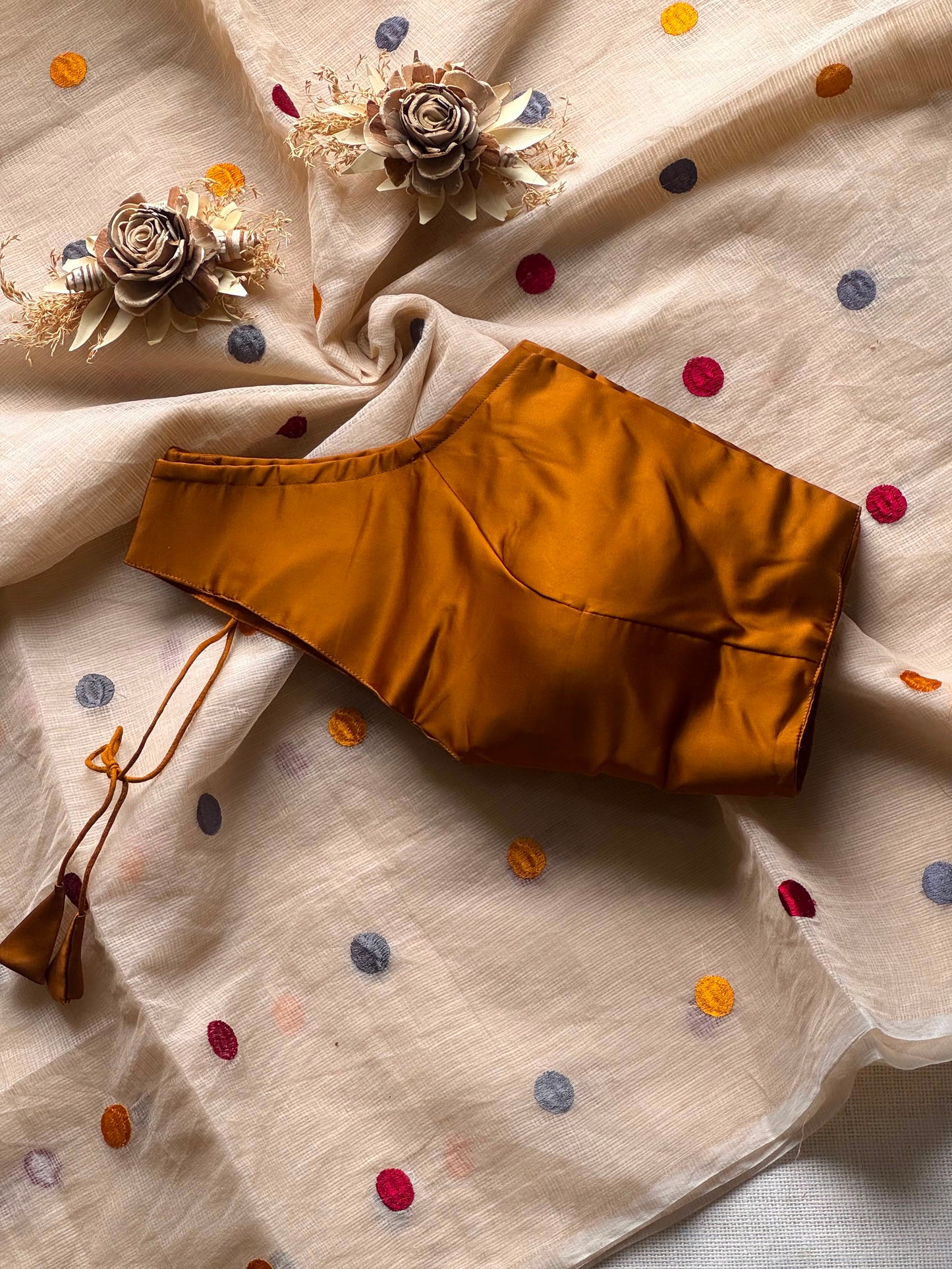 Bobby Beige Saree