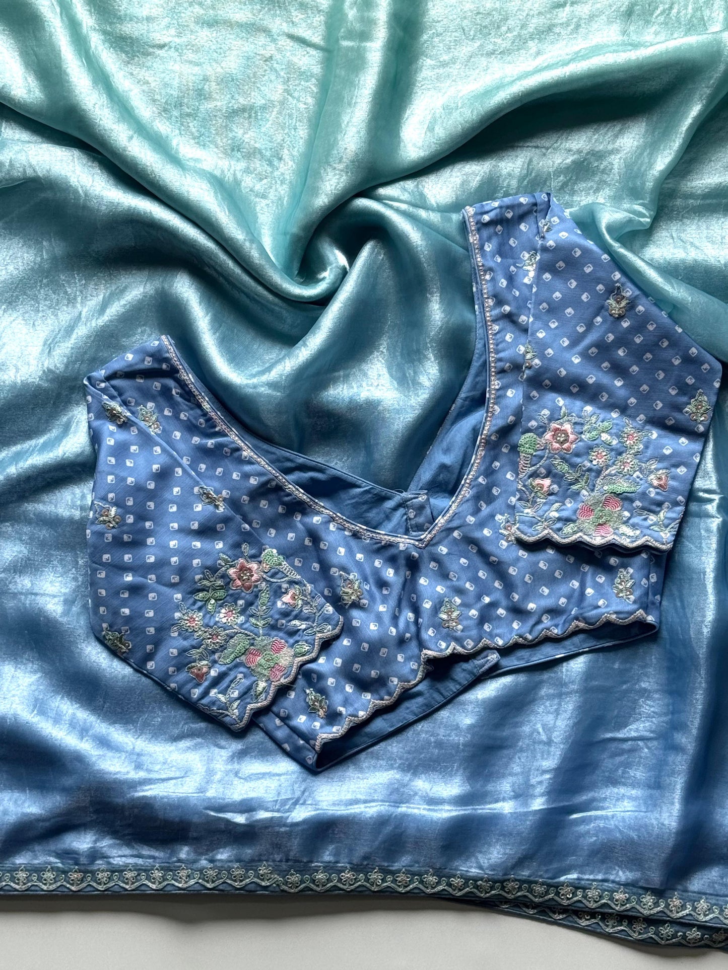 Bluebell Ombré Saree