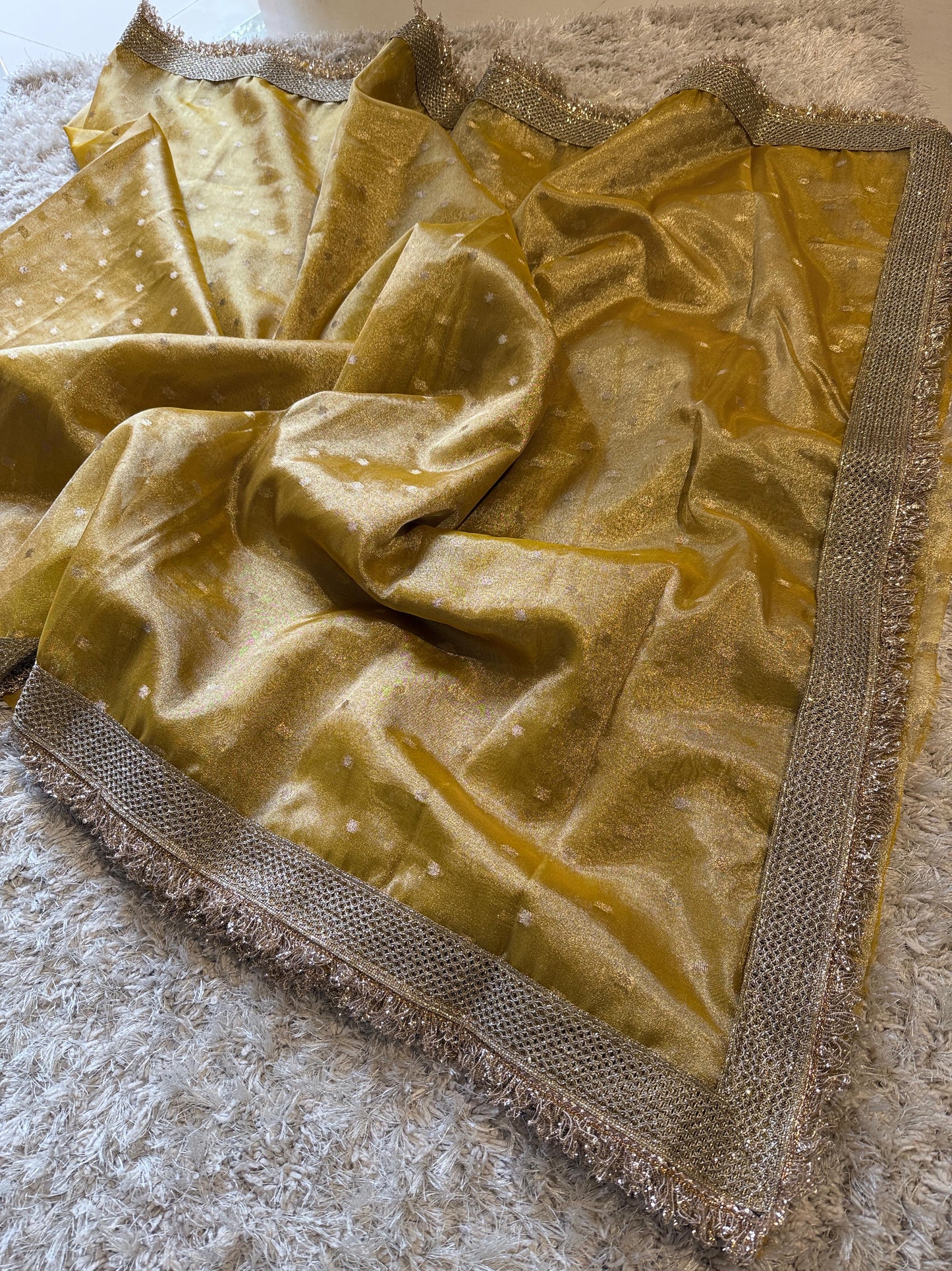 Rangreza Banarasi Tissue Saree