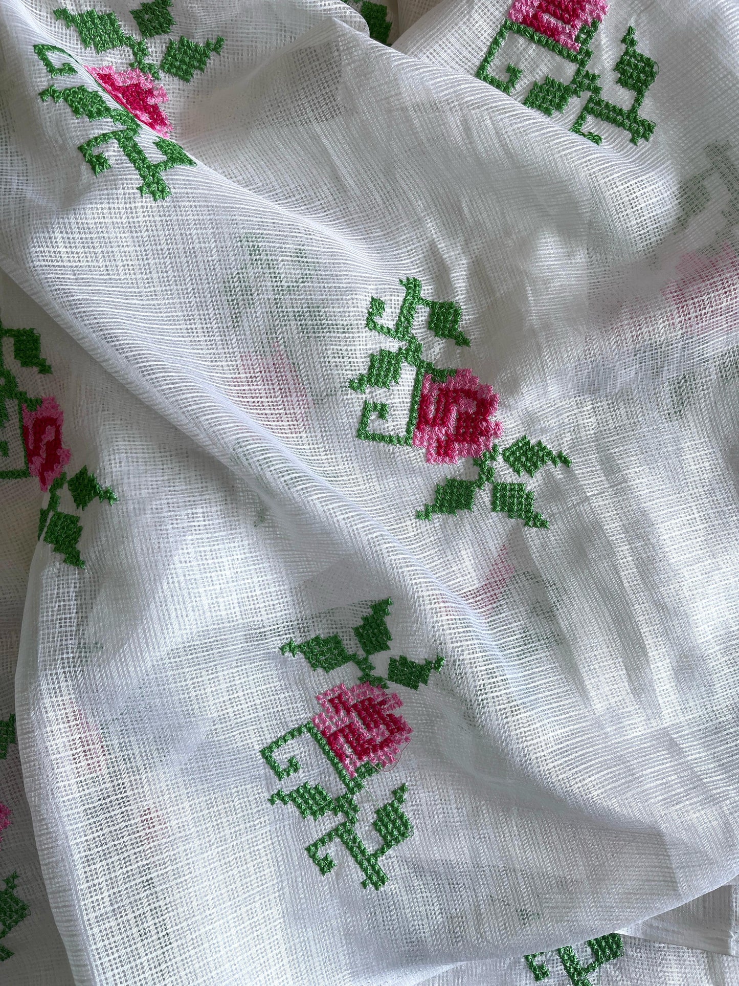 Bougainvillea Kota Saree