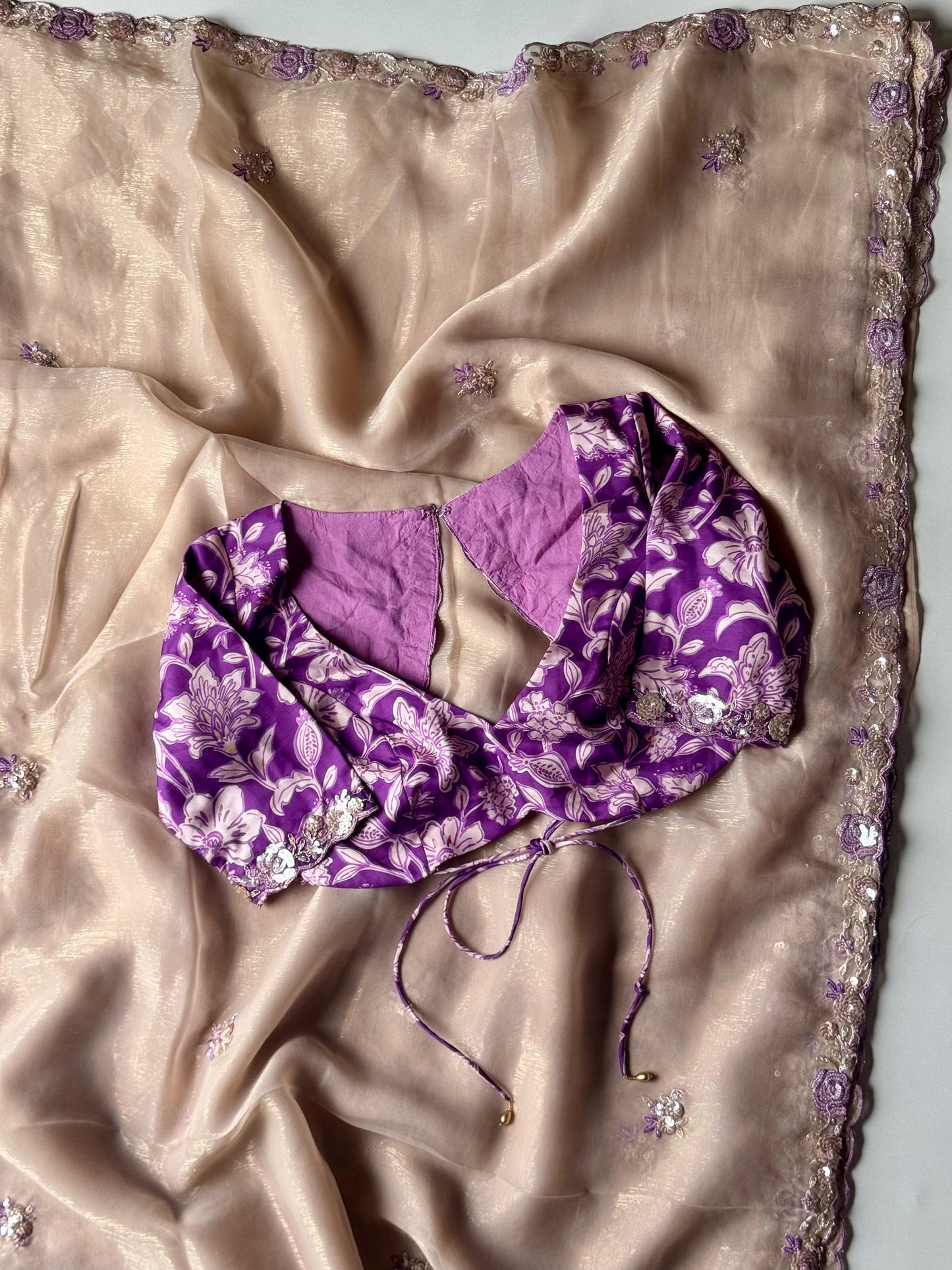 Orchid Glow Saree