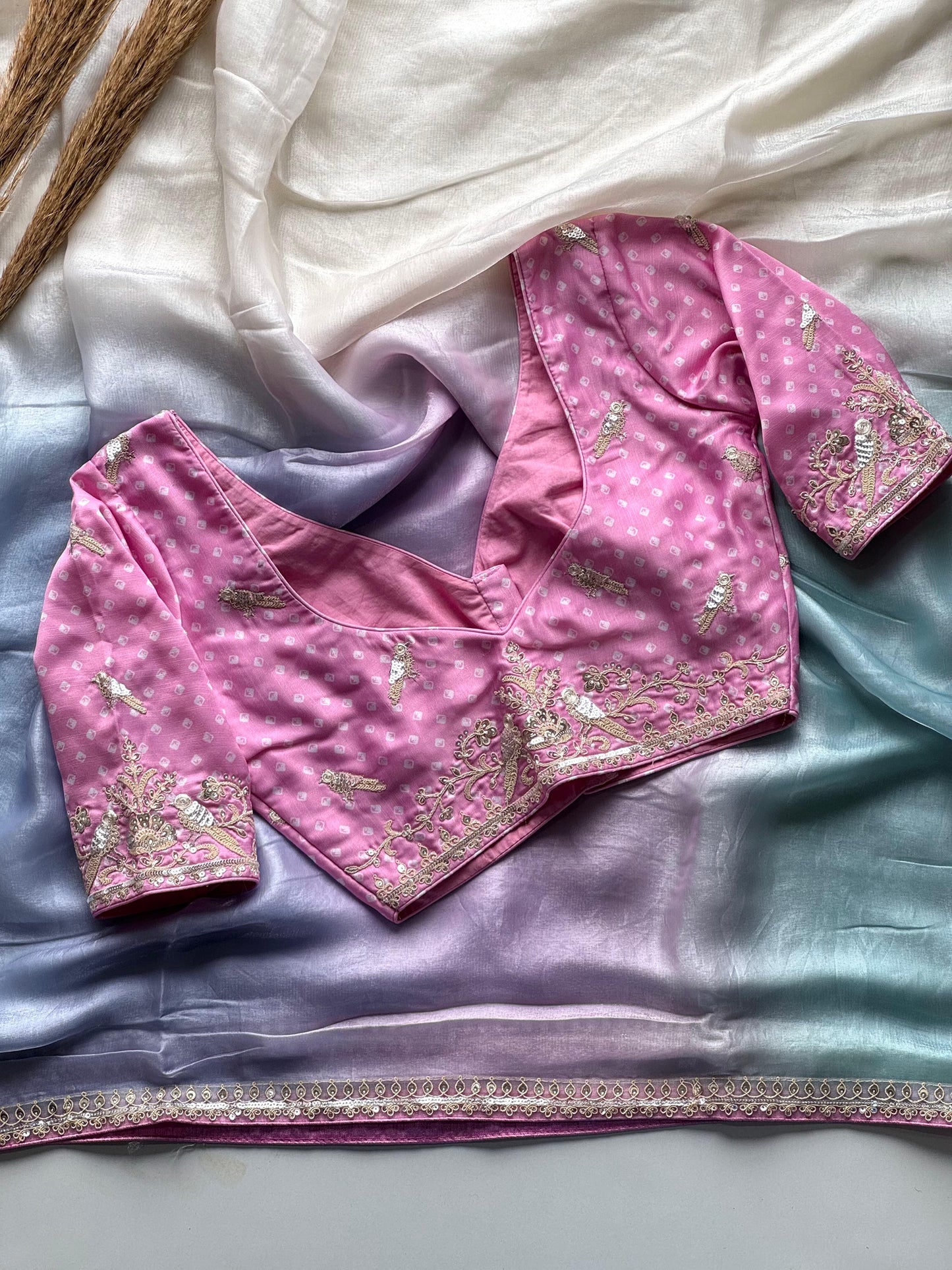 Iris Ombré Saree