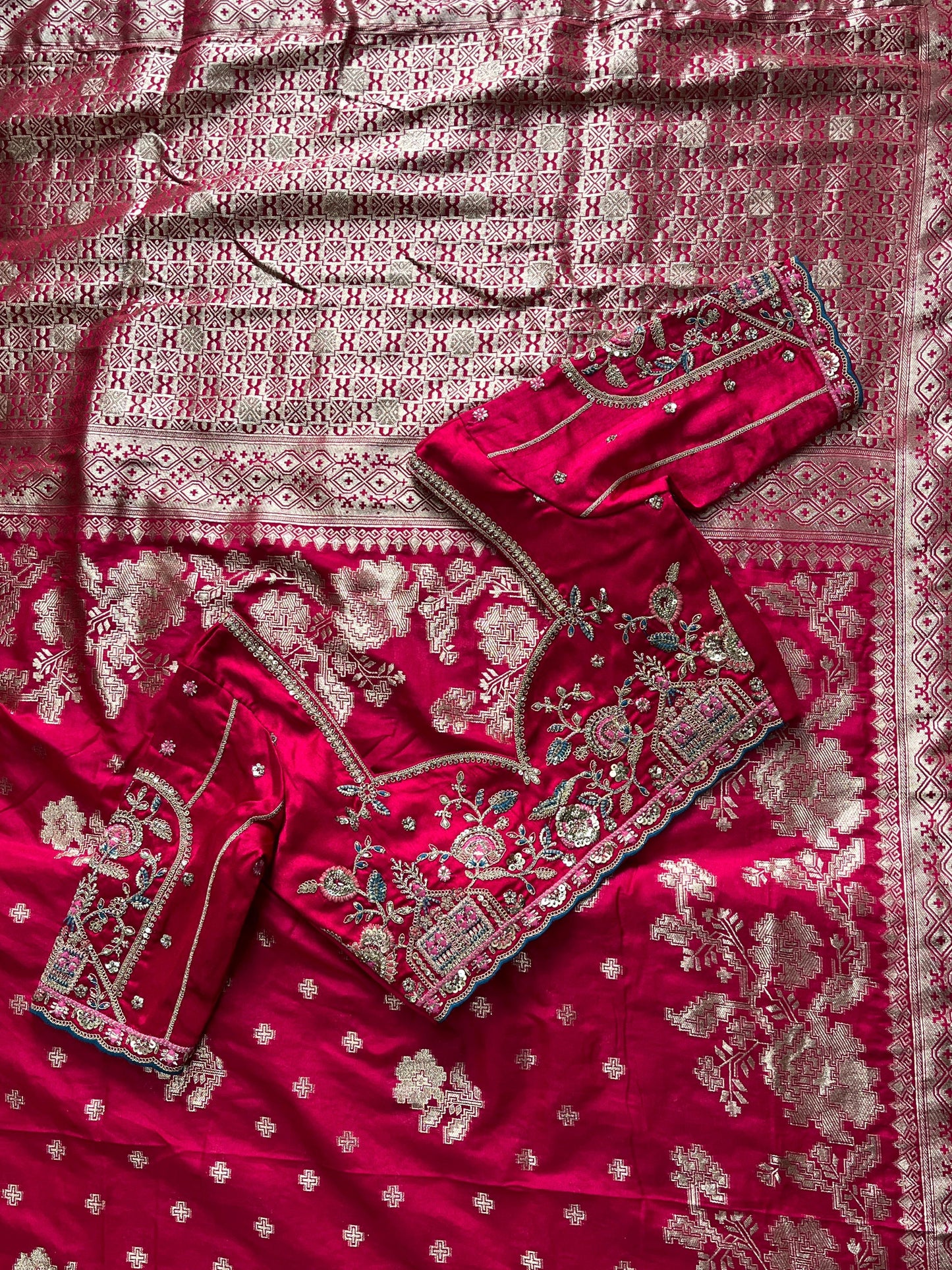 Sindoor saree