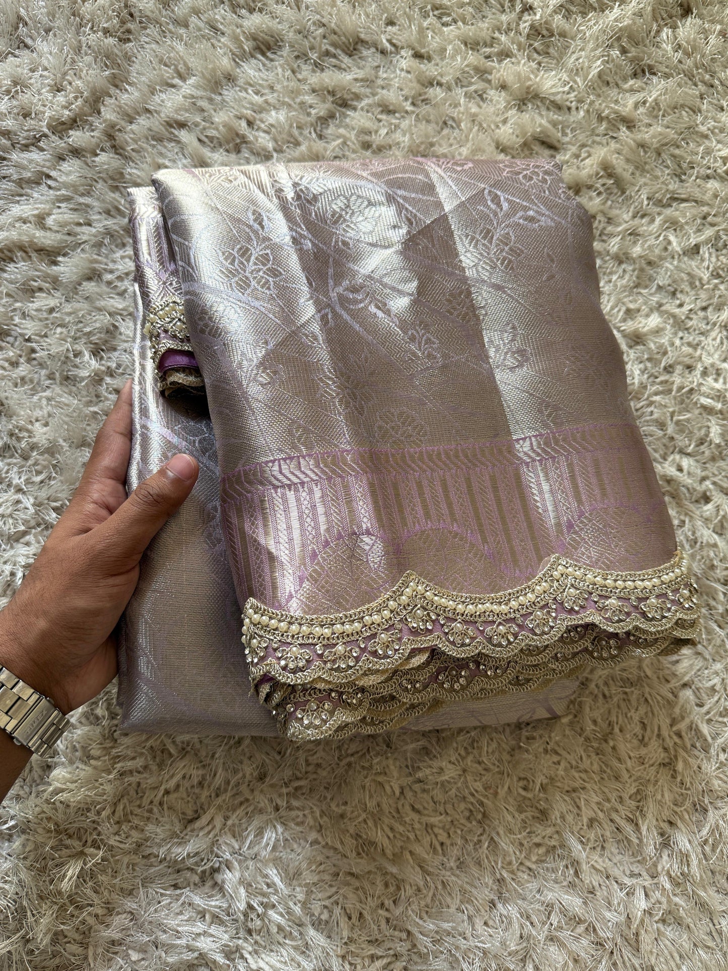 Moti Resham Banarasi Saree