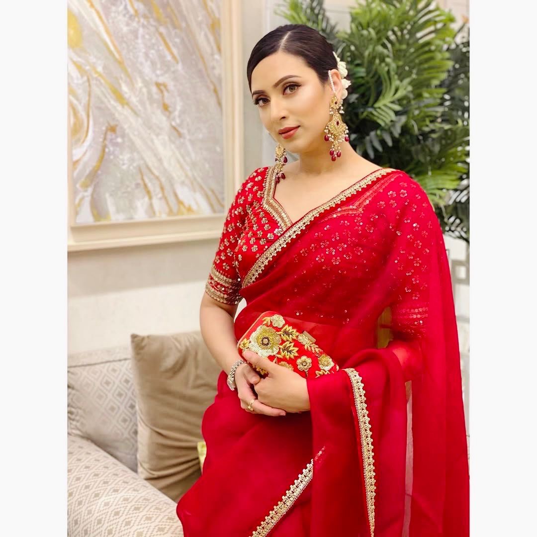 Khushi Sequin Saree