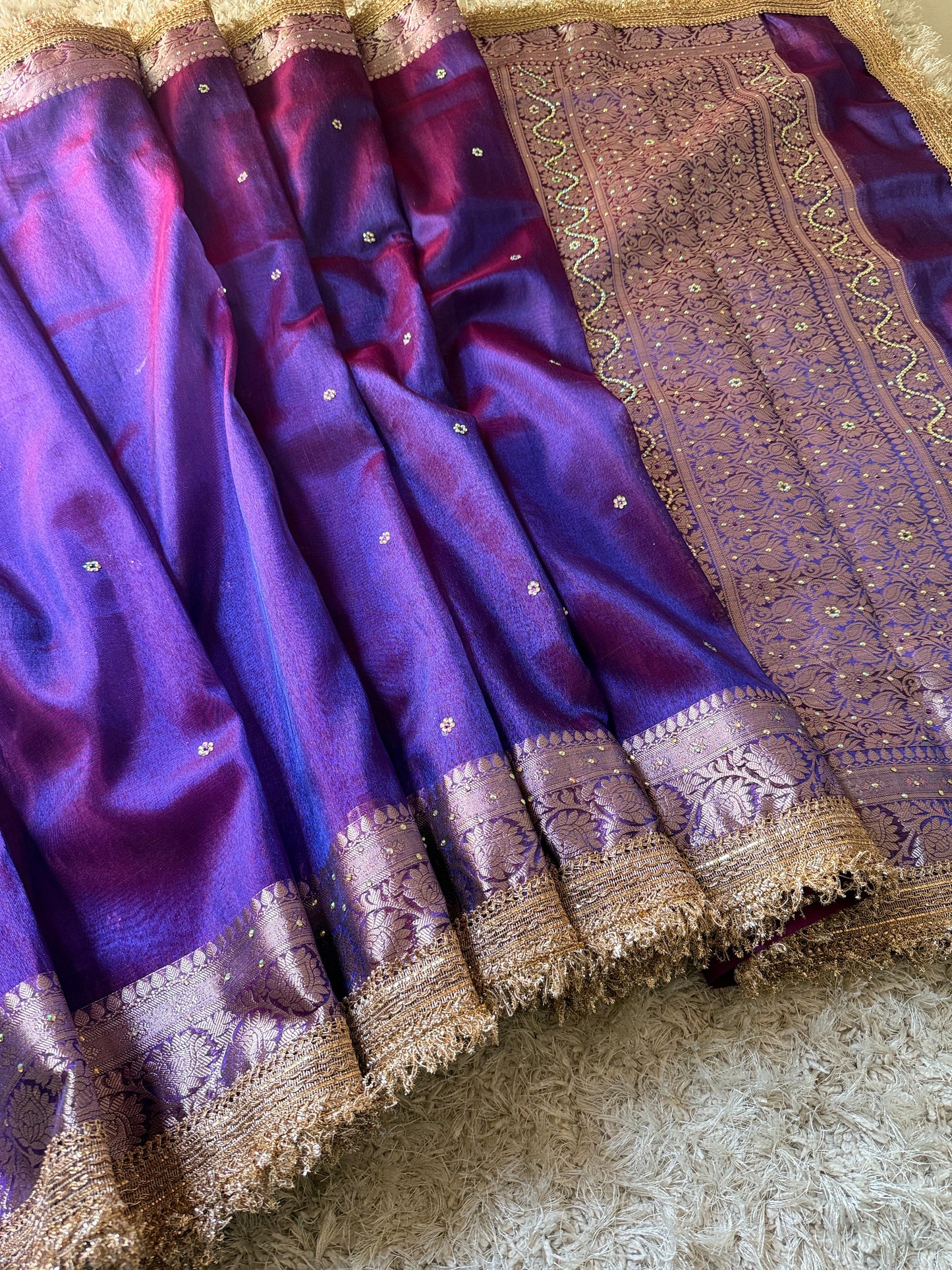 Sunehri Saaz(Purple)