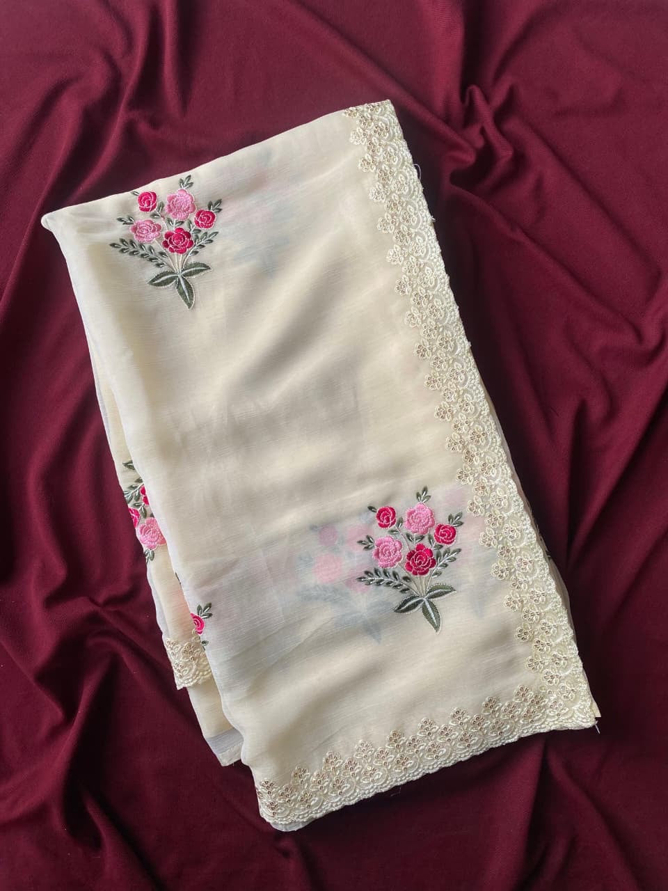 Blush Garden Saree