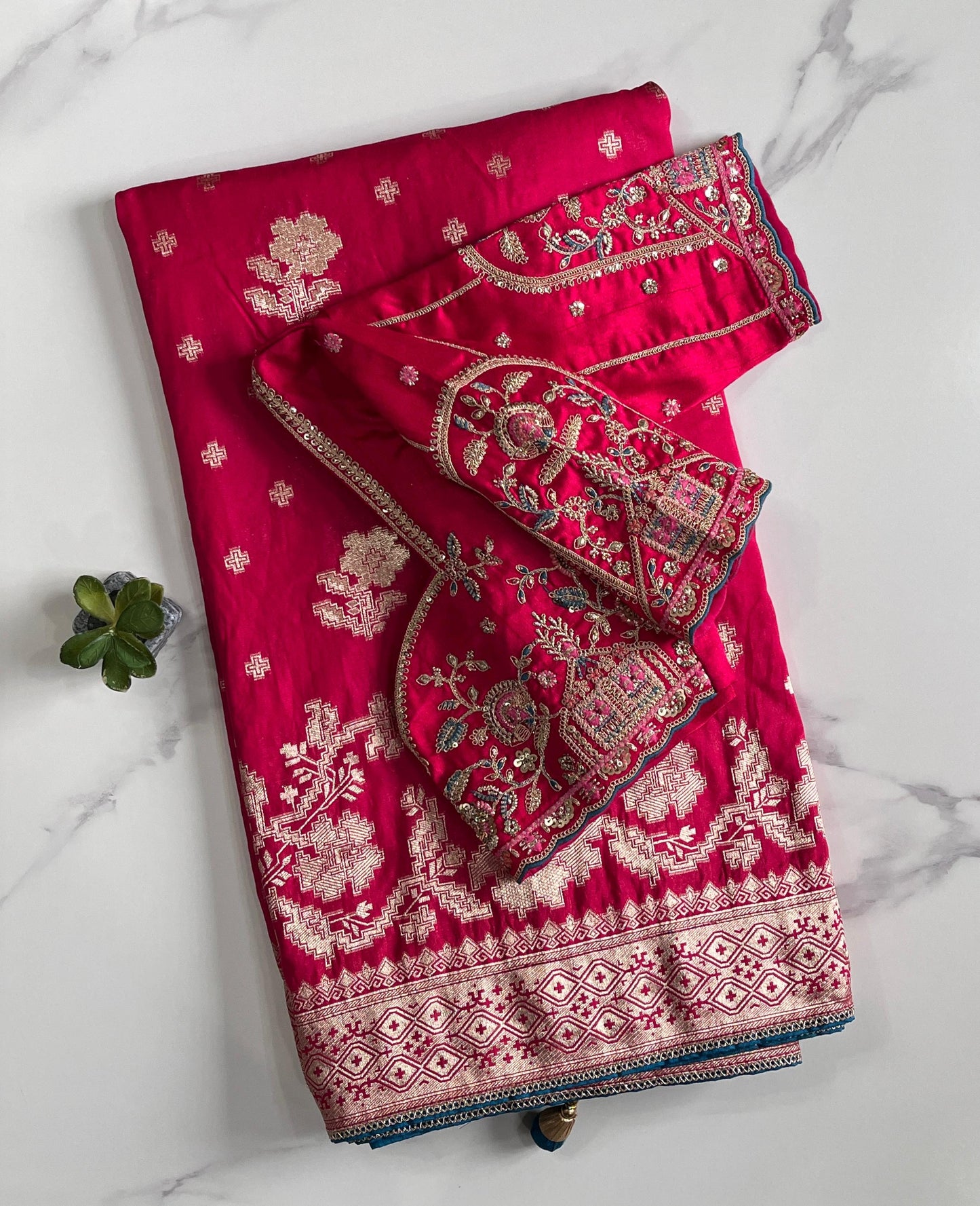 Sindoor saree