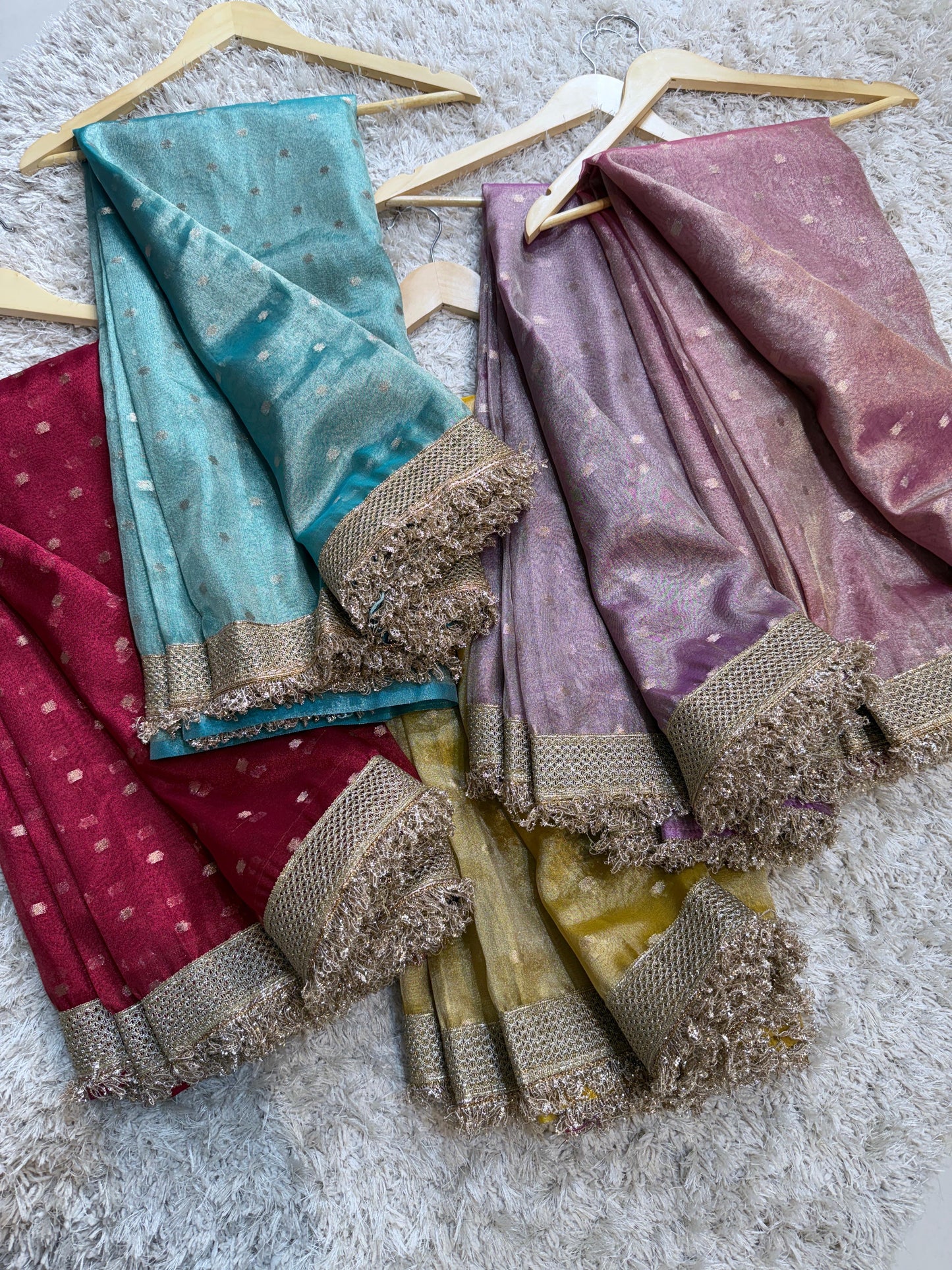 Rangreza Banarasi Tissue Saree