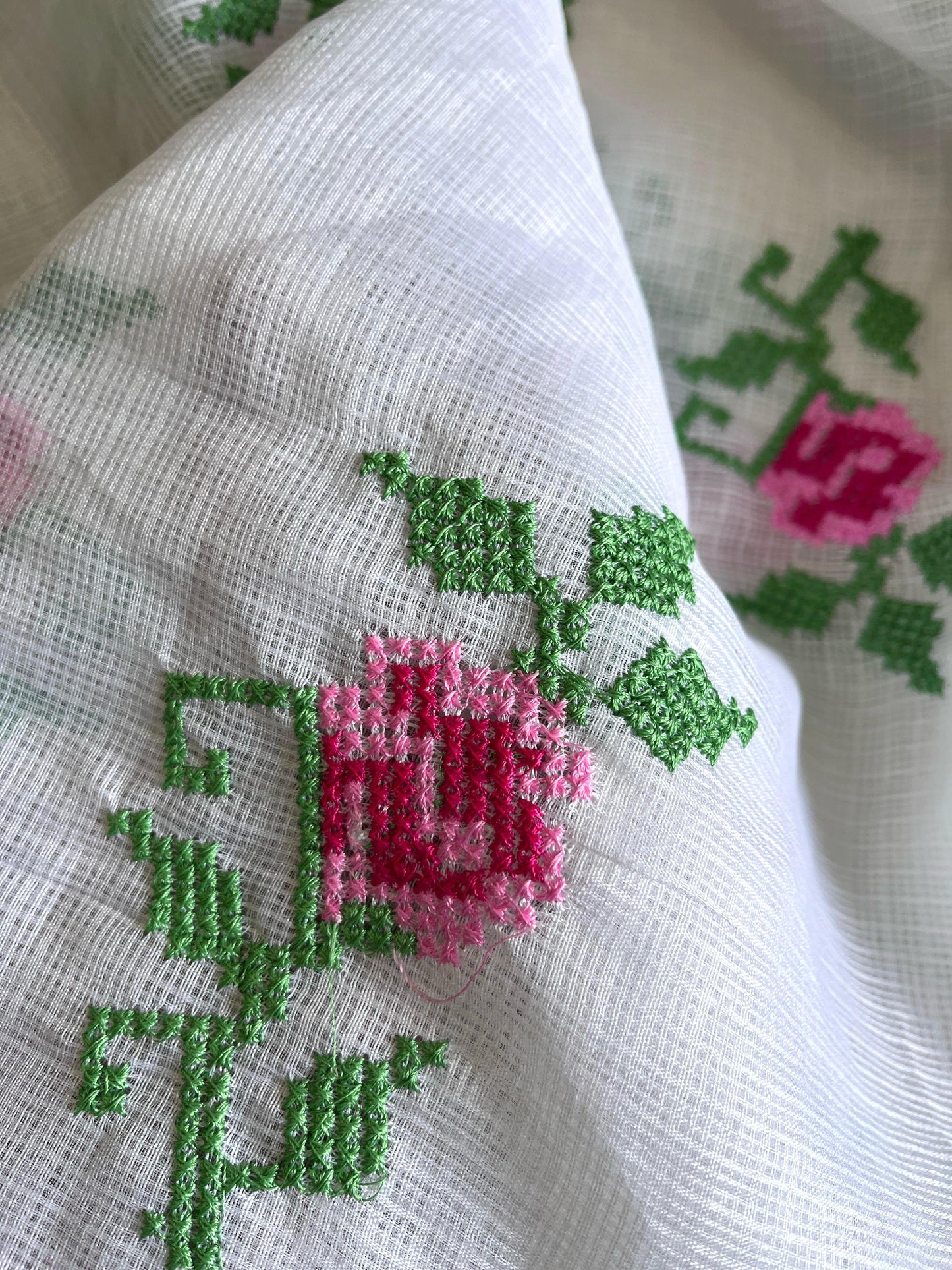 Bougainvillea Kota Saree