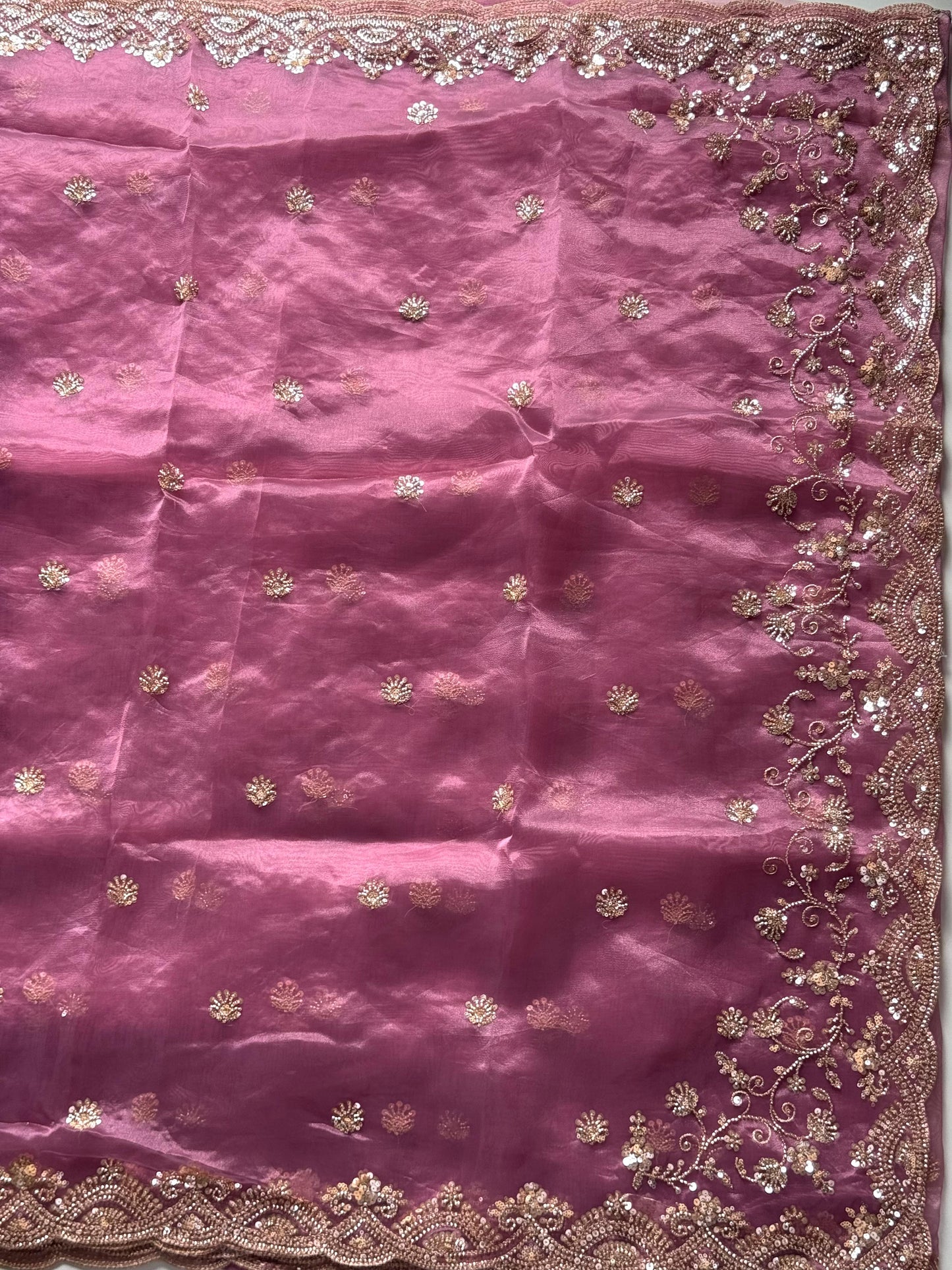 Mehfil Mauve Luxe Saree