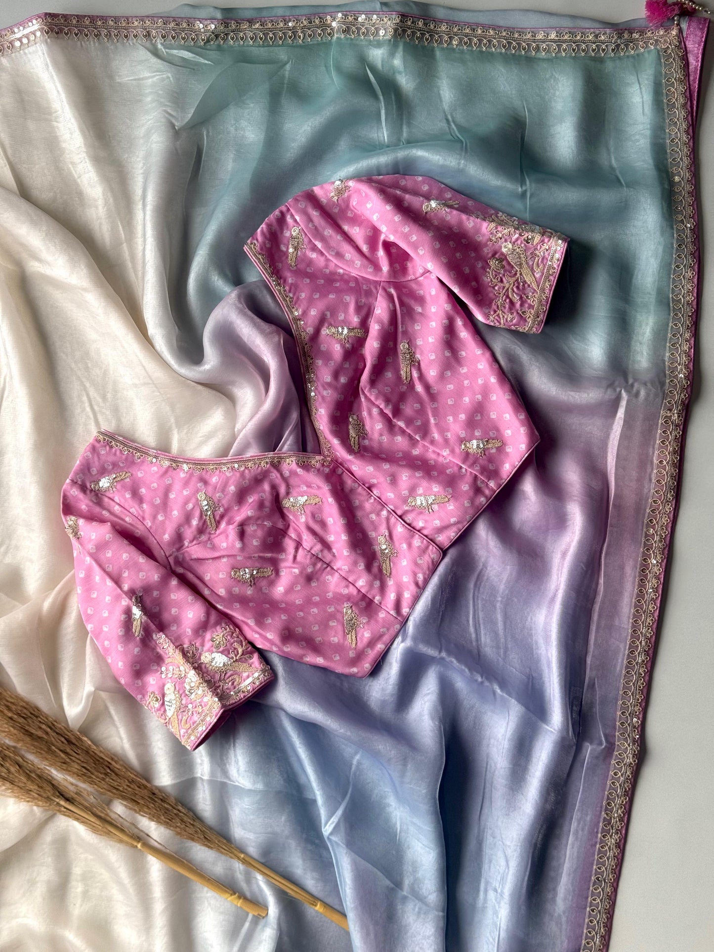 Iris Ombré Saree