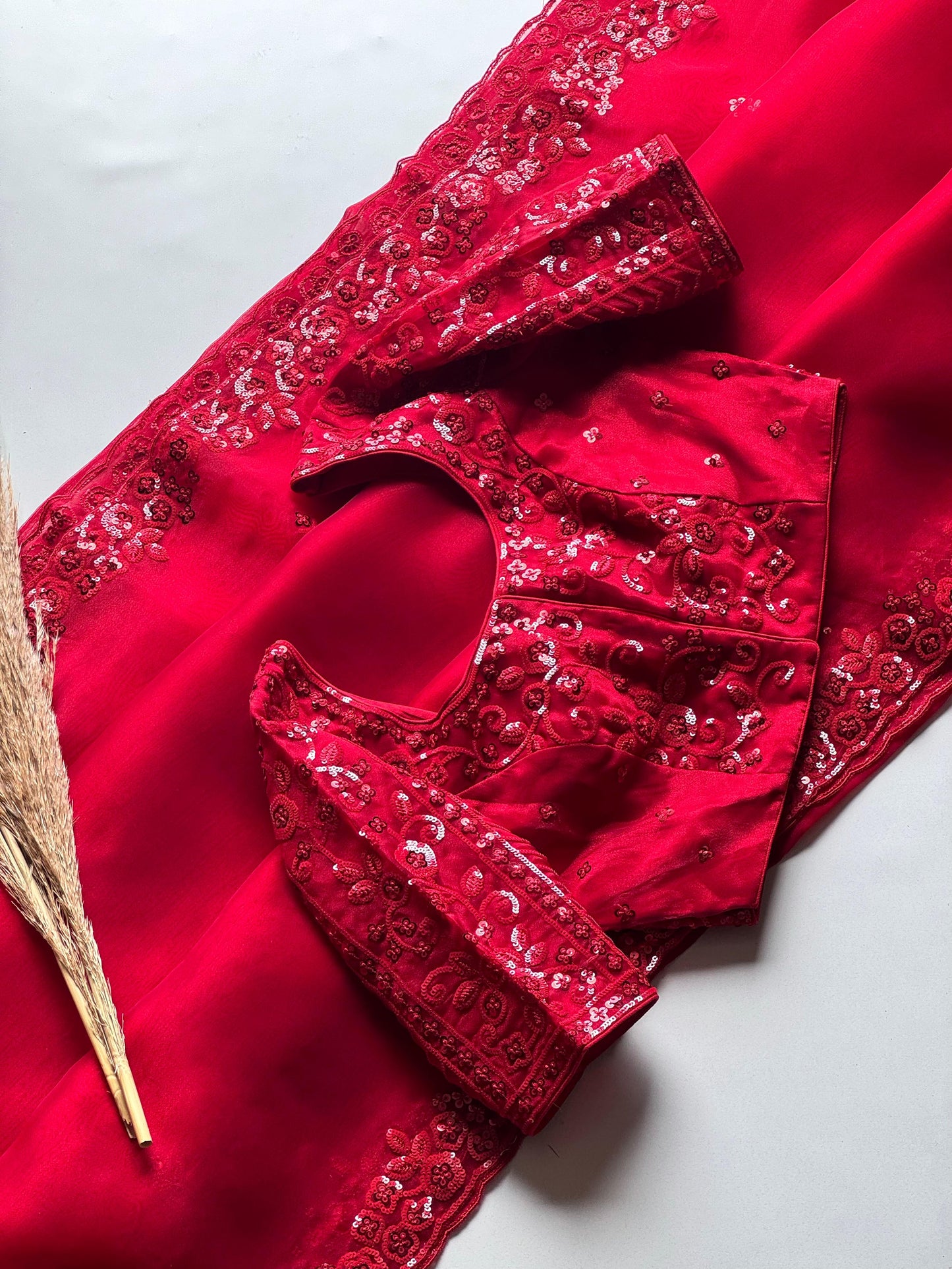 Rosey Dreams Handwork Saree