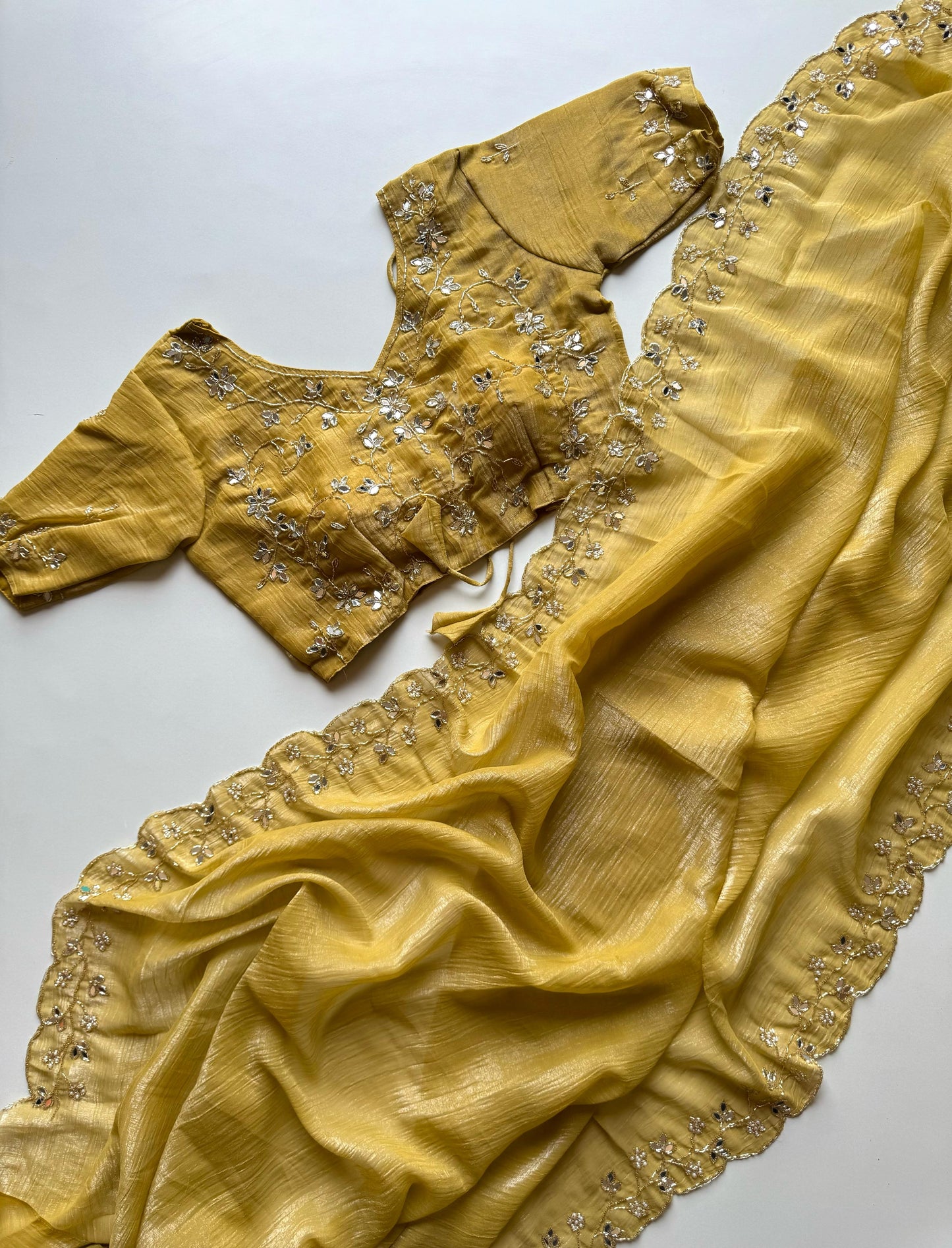 Jazelle Handwork Saree