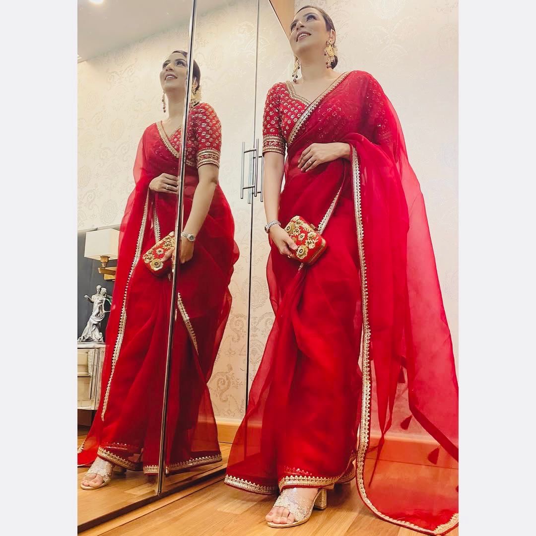 Khushi Sequin Saree