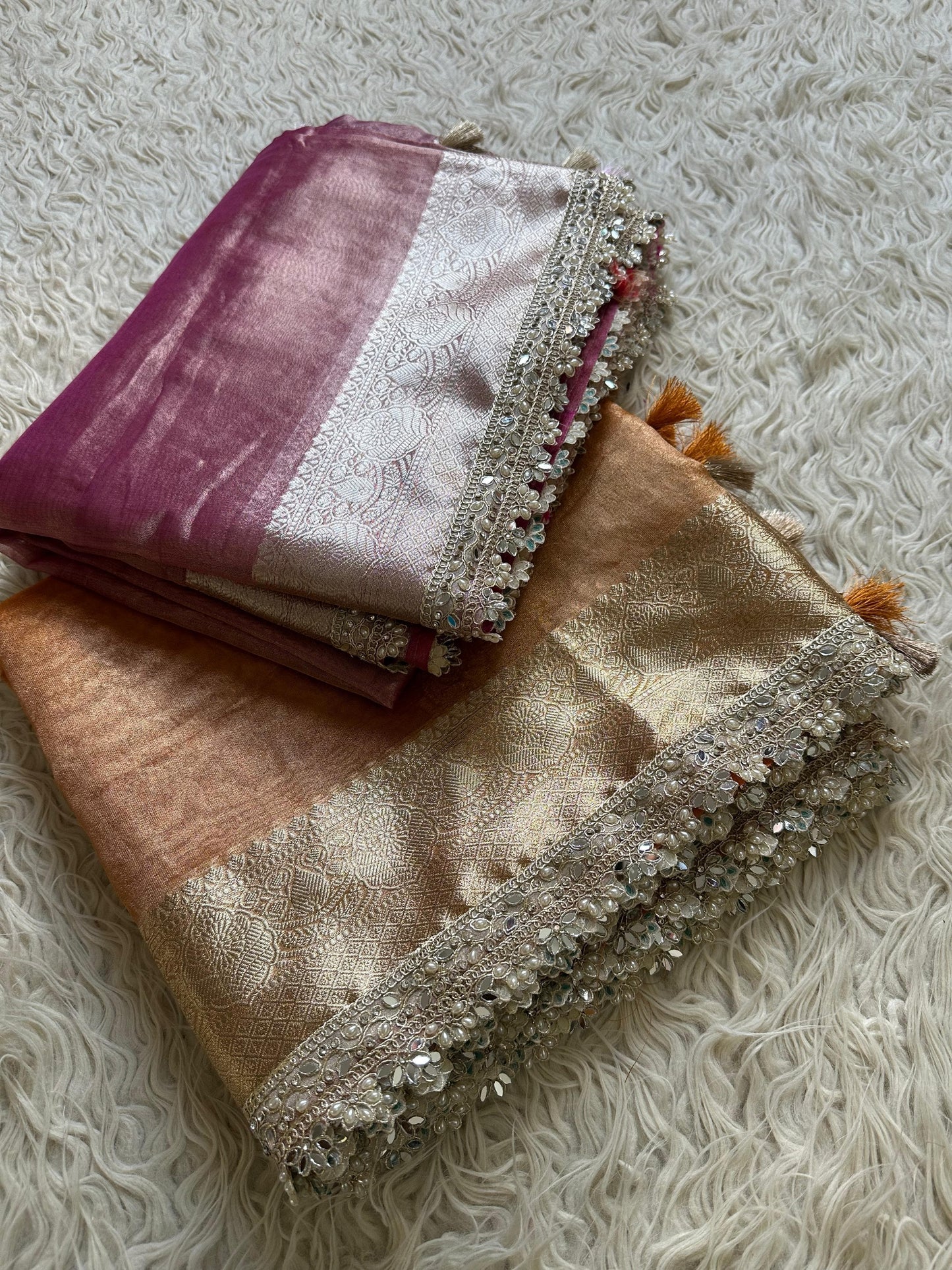 Royal Radiance saree(Blush Pink)
