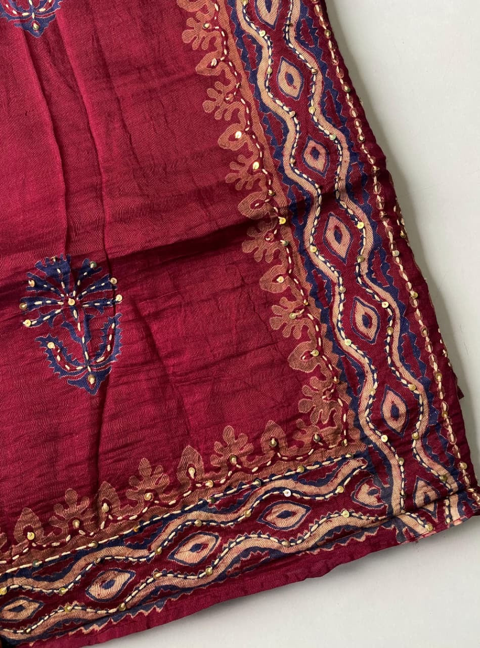 Royal Bandhej Saree
