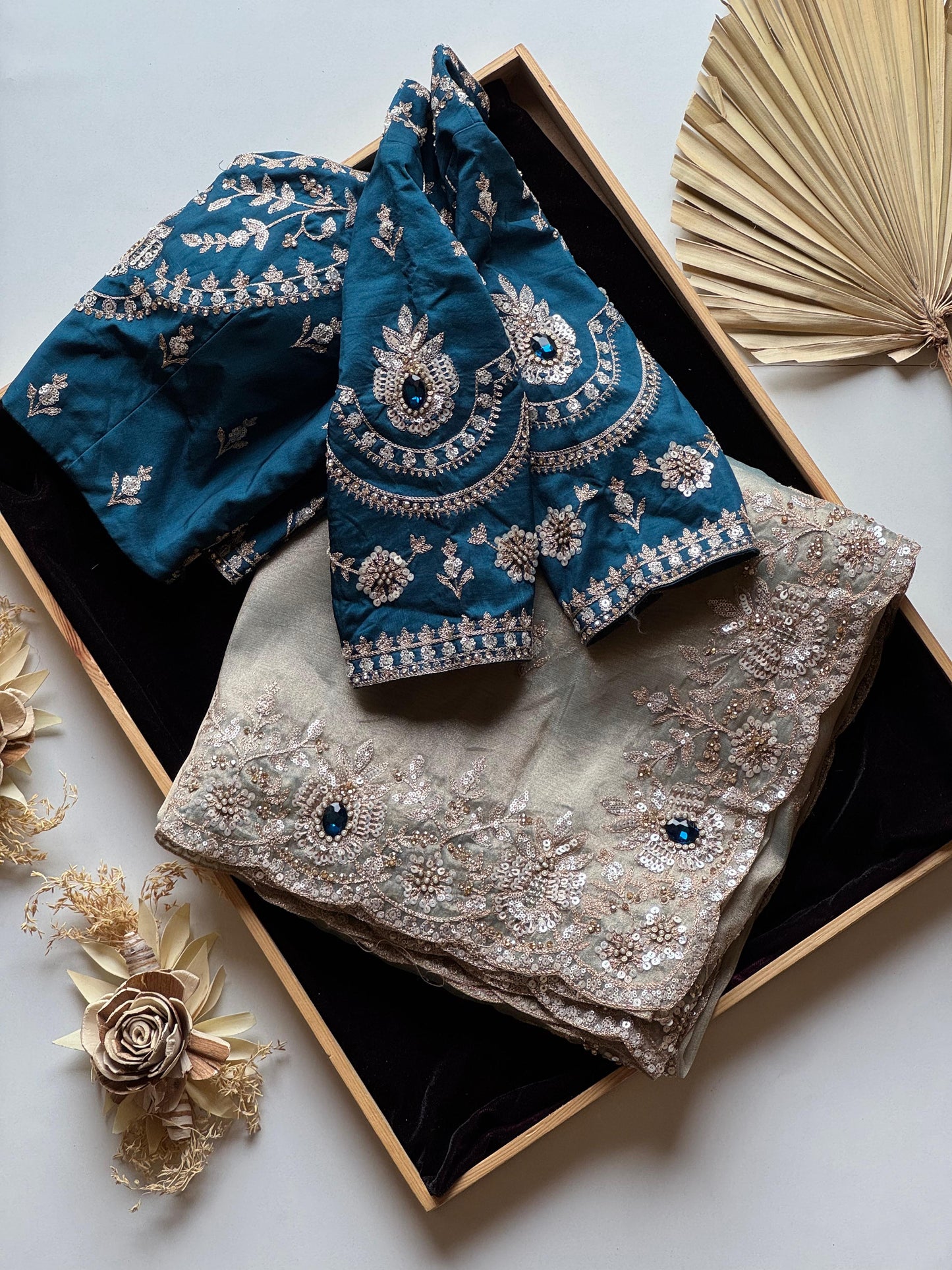 Sapphire Grace Saree