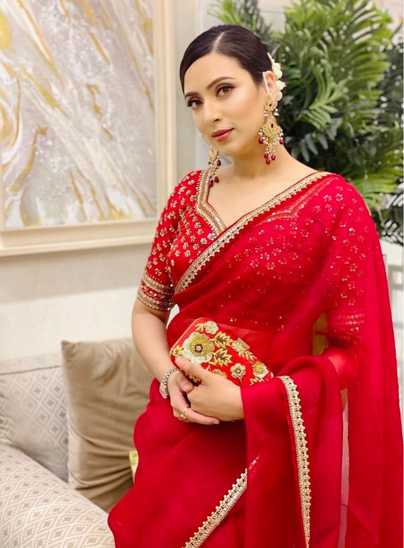 Khushi Sequin Saree
