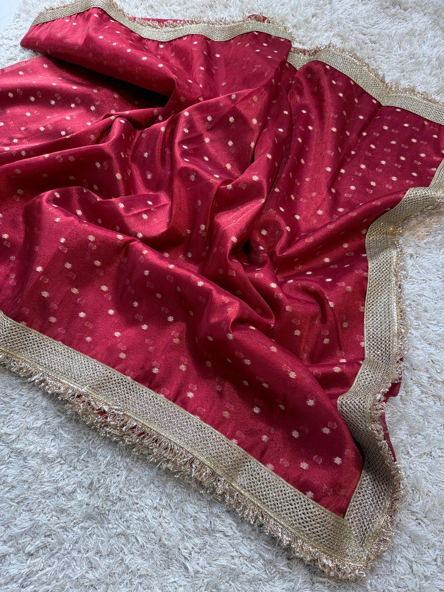 Rangreza Banarasi Tissue Saree