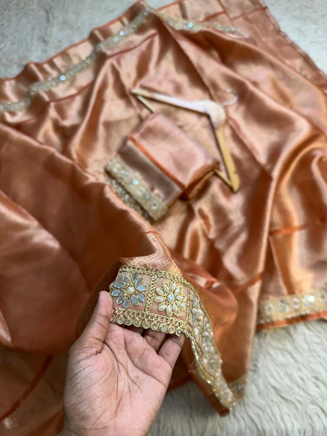 Cooper mirage Saree