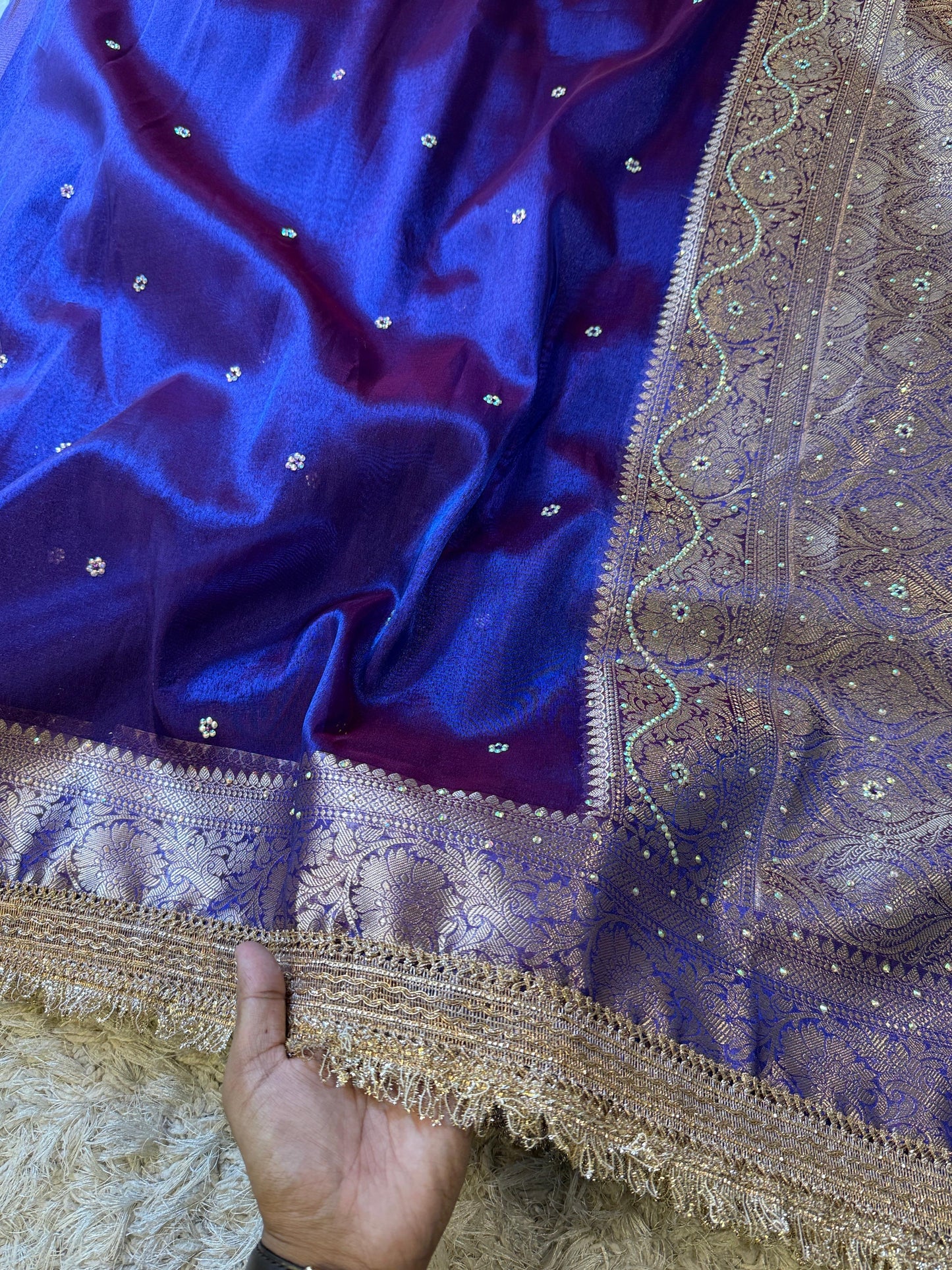 Sunehri Saaz(Blue)